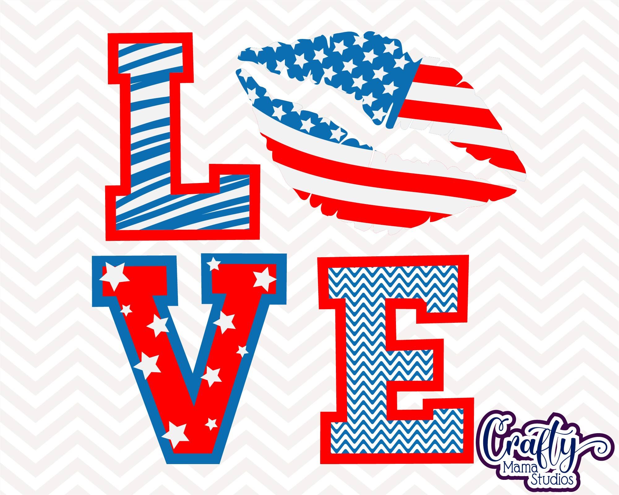 Download Usa Lips Svg American Flag Svg 4th Of July Lips Svg Love By Crafty Mama Studios Thehungryjpeg Com