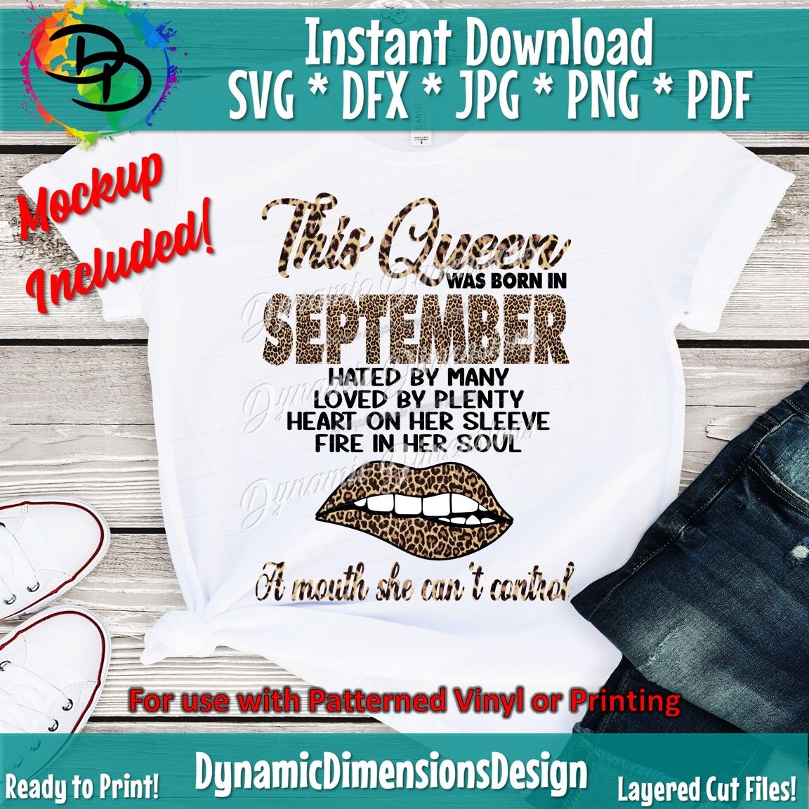 September Girl Svg September Birthday Svg This Queen Was Born Women By Dynamic Dimensions Thehungryjpeg Com
