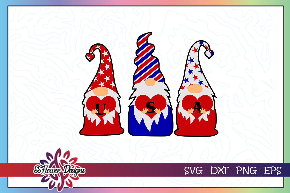 Download 4th of July Gnomes svg, Gnomes USA svg By ssflowerstore ...