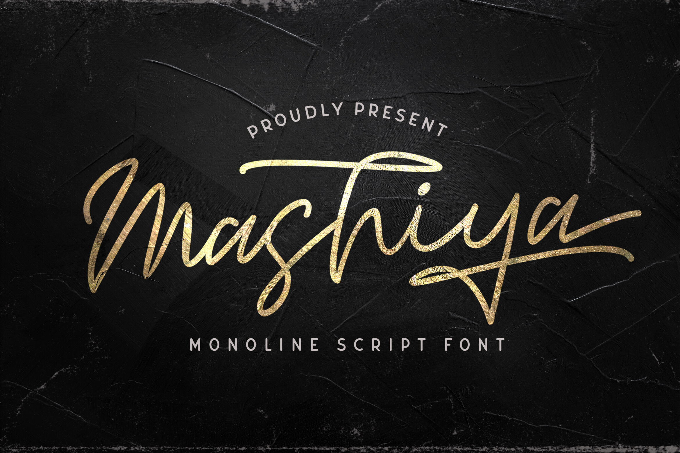 Mashiya Monoline Script Font By Stringlabs Thehungryjpeg Com