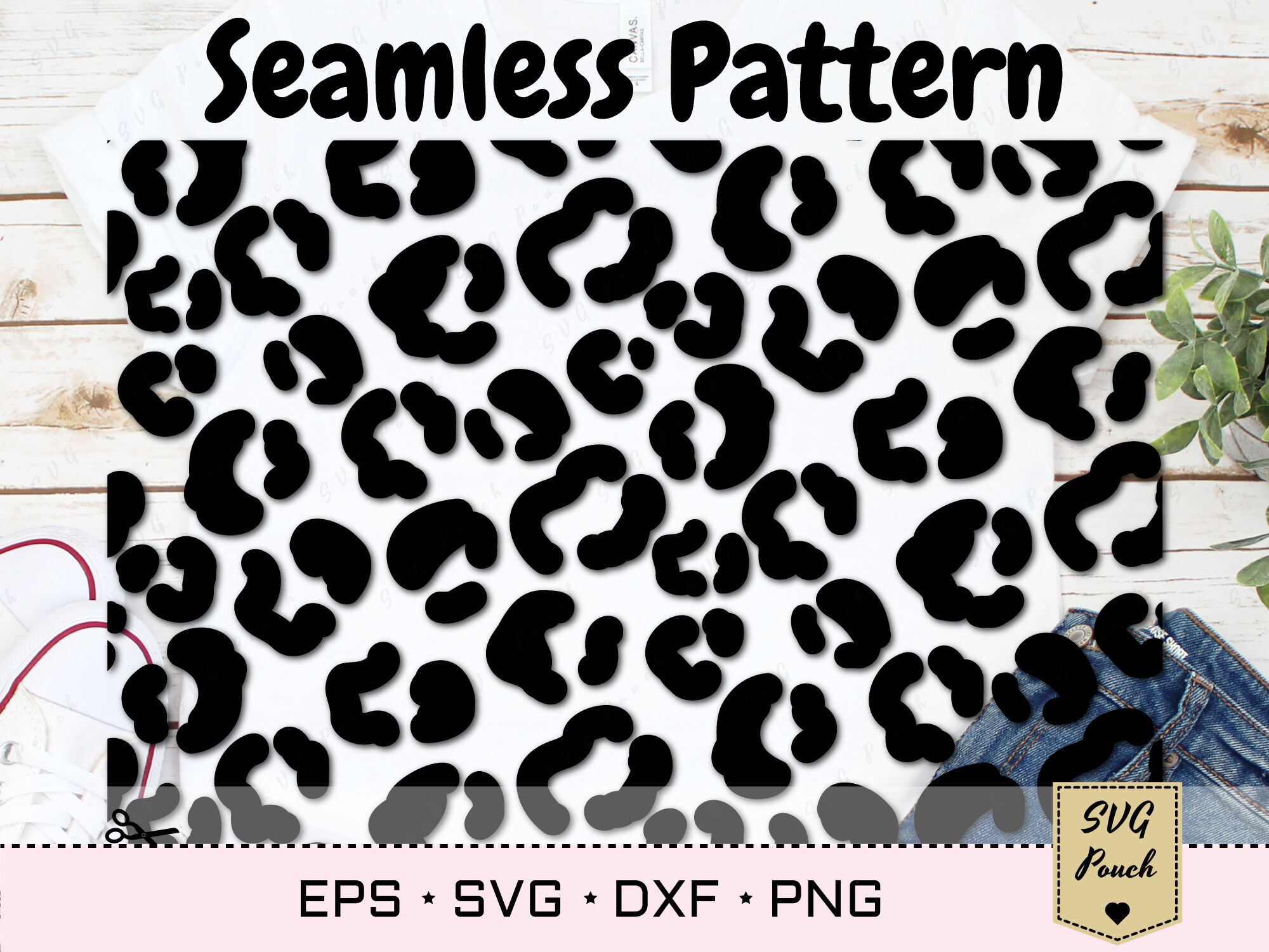 Seamless Pattern Svg Pattern Svg Cut File Seamless Clipart 