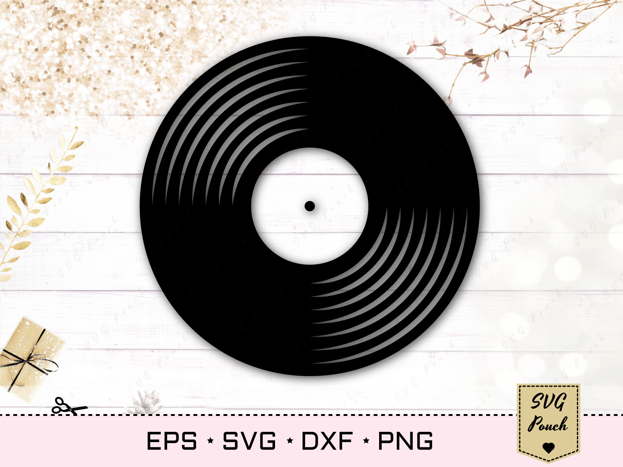 Download Vinyl Record Svg By Svgpouch Thehungryjpeg Com