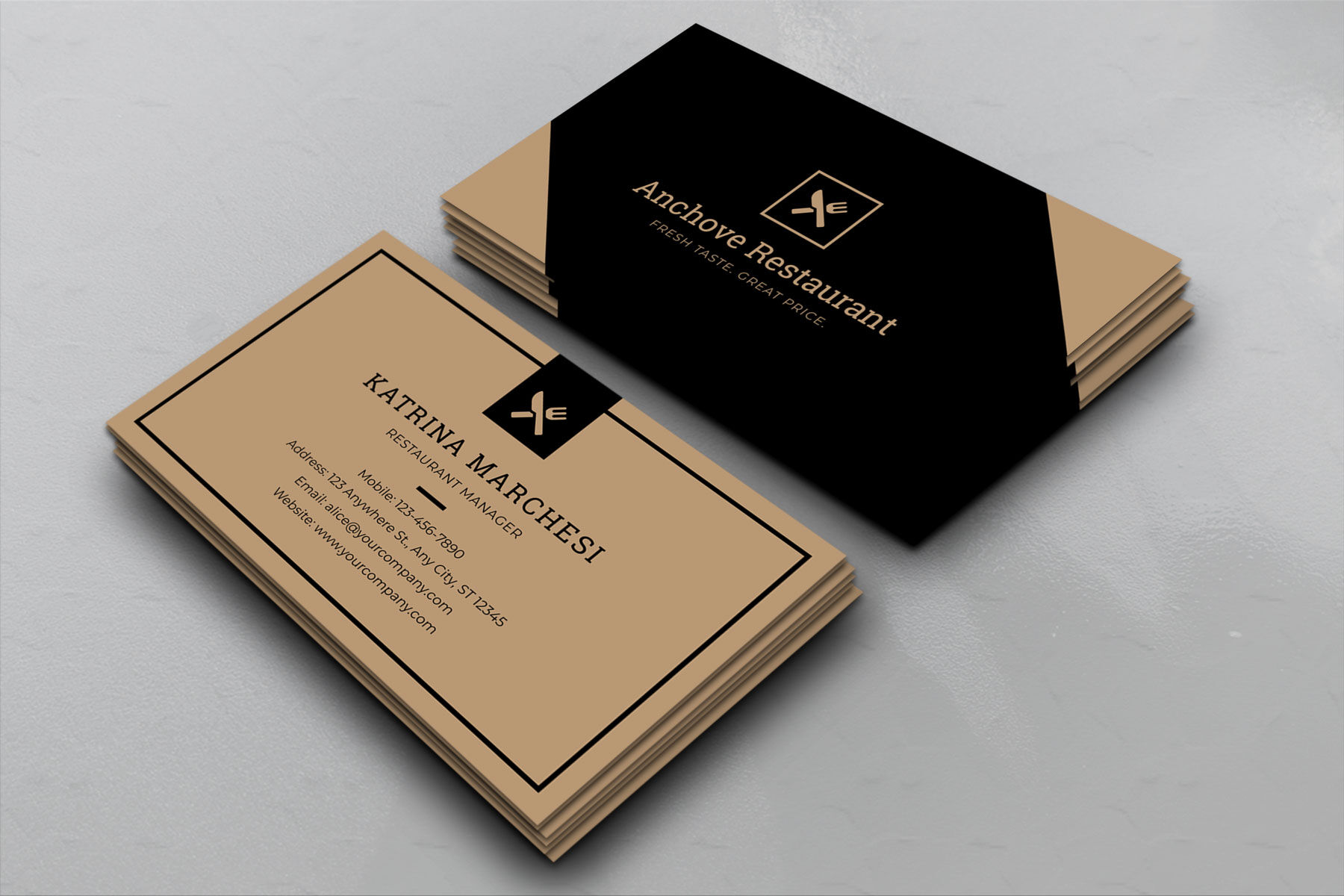 Restaurant Owner Business Card Ubicaciondepersonas cdmx gob mx