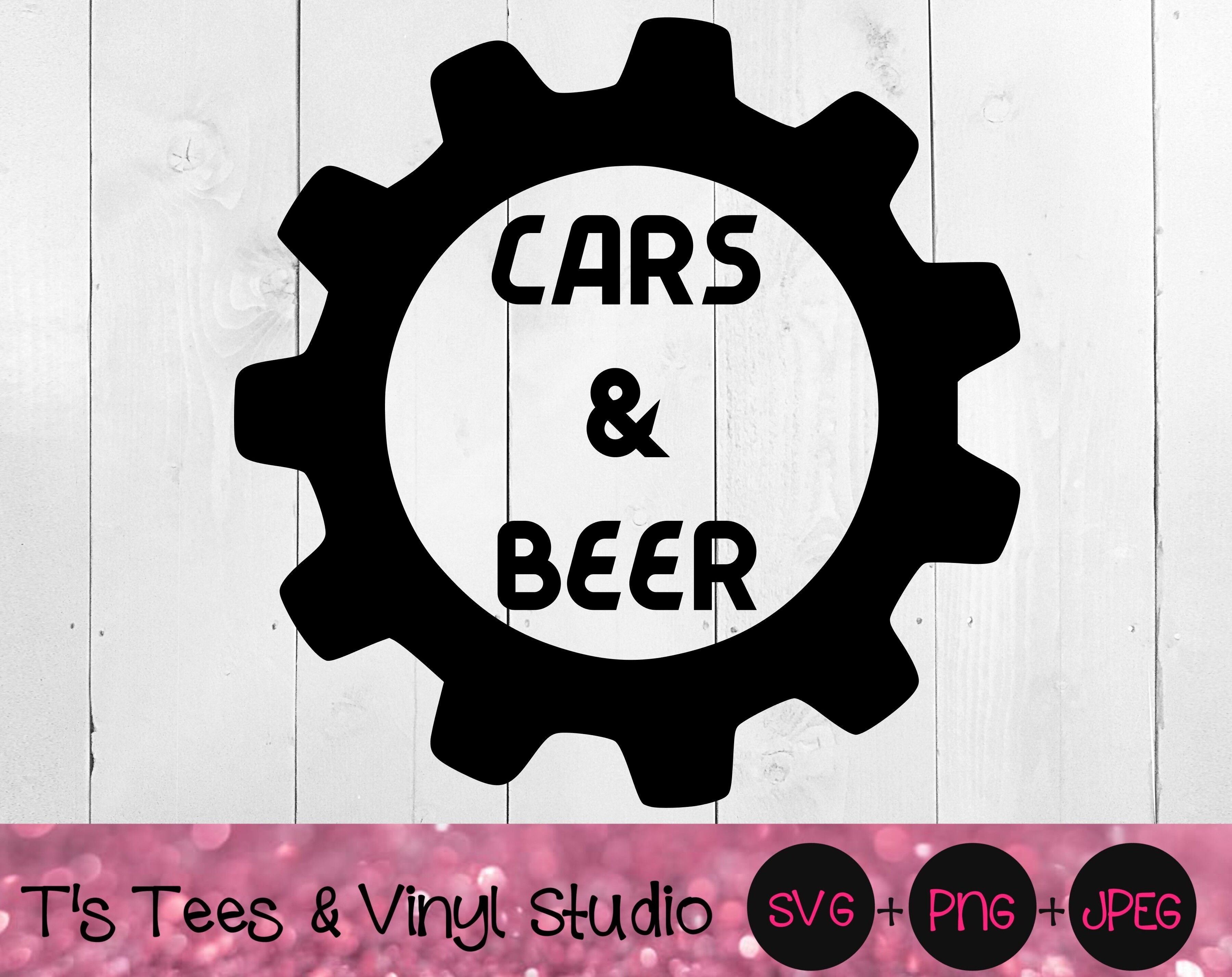 Cars And Beer Gear Svg Mechanic Png Things For Men Jpeg Cars Svg B By T S Tees Vinyl Studio Thehungryjpeg Com