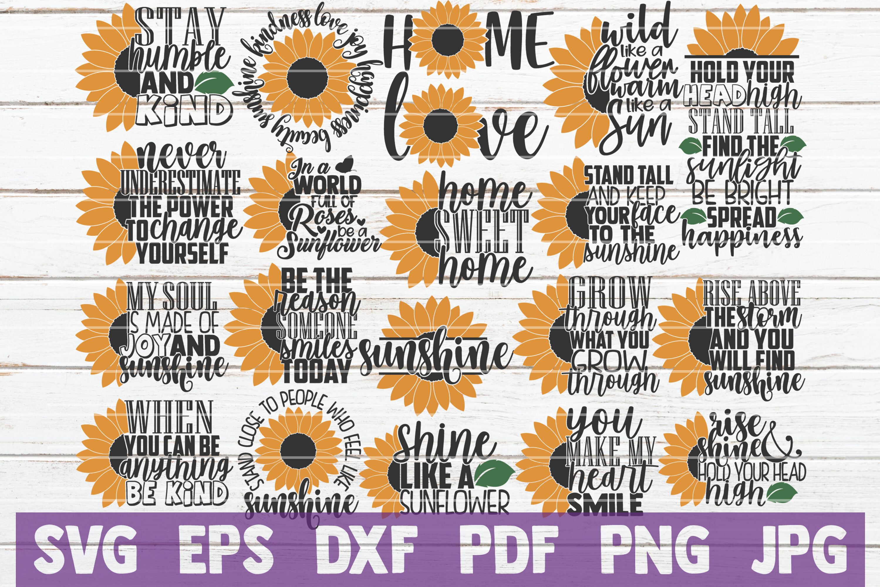 Free Free 115 Sunflower Svg Cut File SVG PNG EPS DXF File