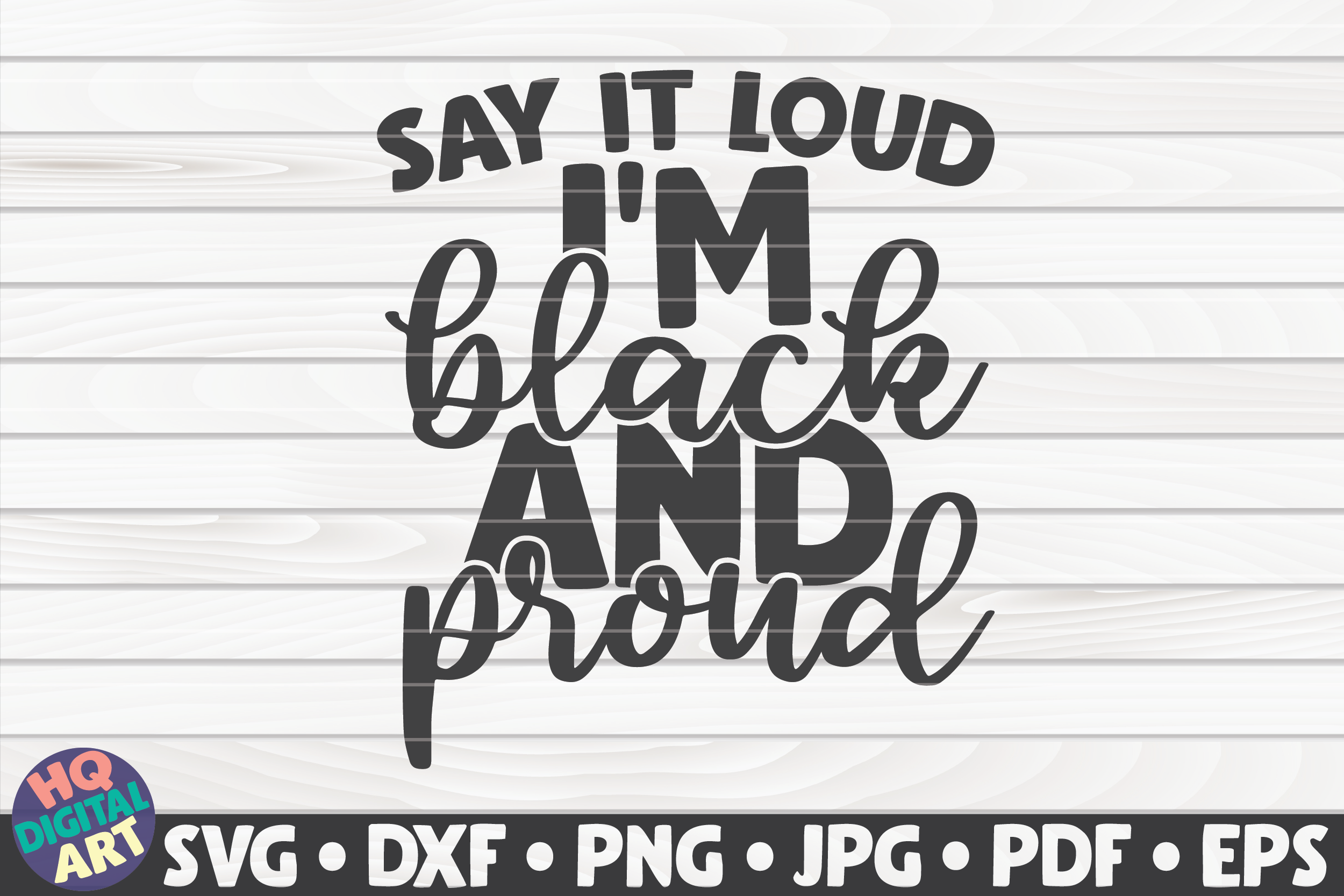 Free Free Black &amp; Proud Svg 130 SVG PNG EPS DXF File
