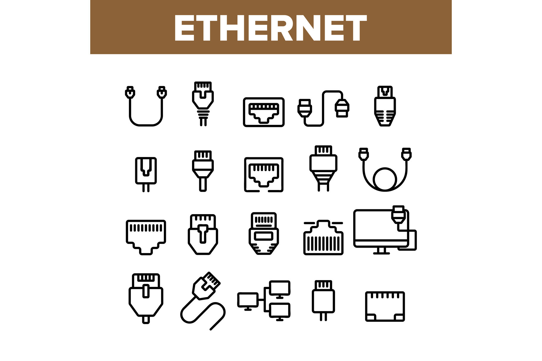 ethernet cable icon