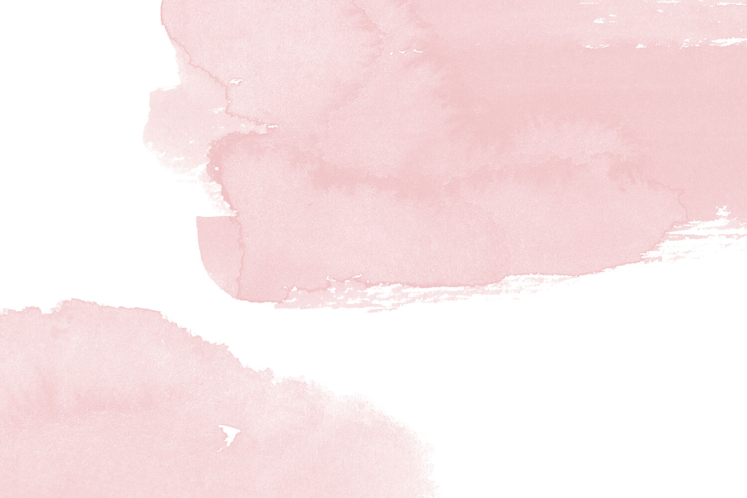 Blush pink watercolor stains Watercolor washes clipart By