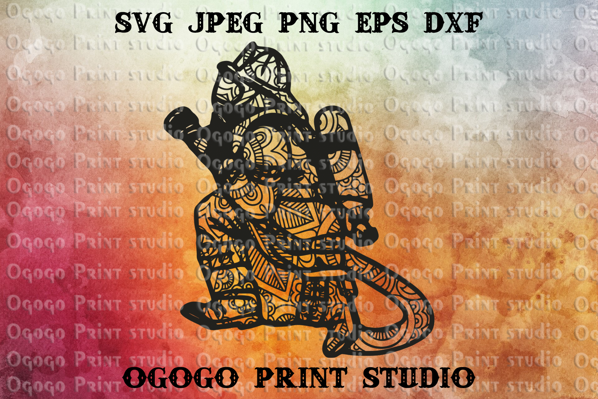 Hero Svg Firefighter Svg Zentangle Svg Mandala Svg Cricut By Ogogo Print Thehungryjpeg Com