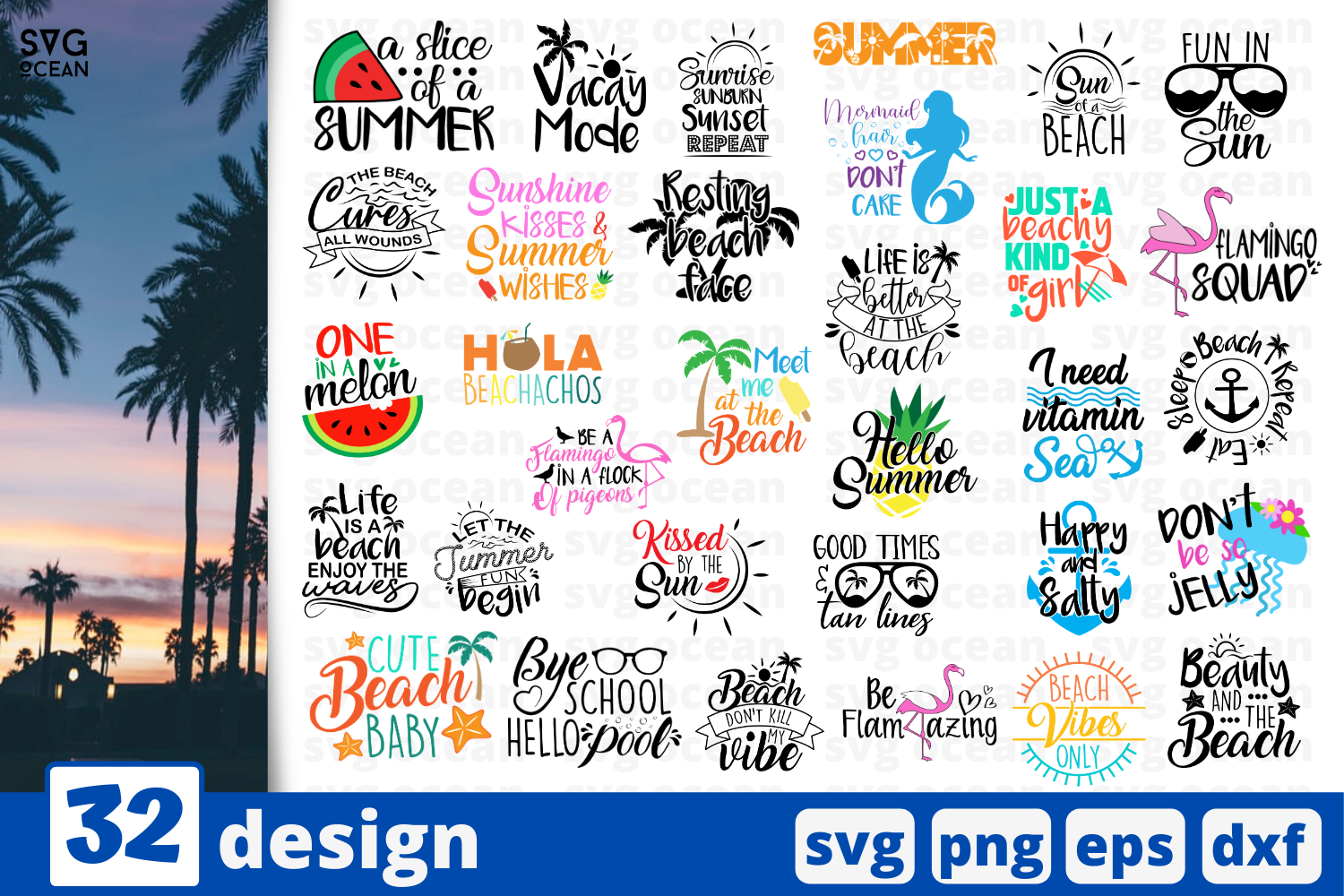 Download 32 Summer Quotes Svg Bundle Quotes Cricut Svg By Svgocean Thehungryjpeg Com