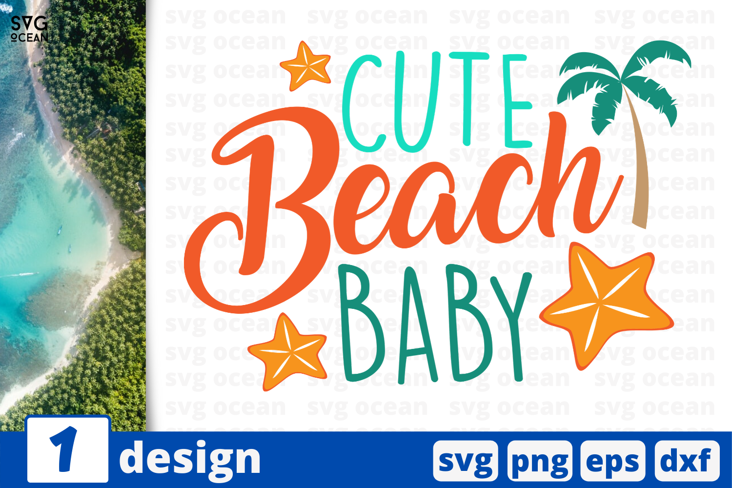 Download 1 Cute Beach Baby Svg Bundle Quotes Cricut Svg By Svgocean Thehungryjpeg Com