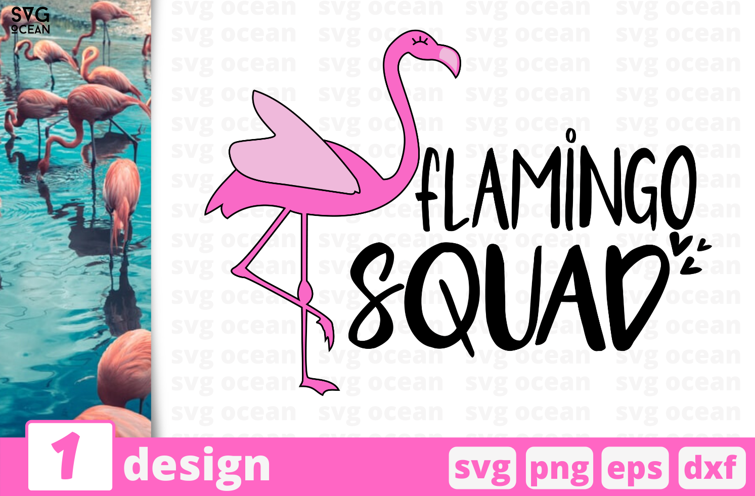 1 Flamingo Squad Svg Bundle Quotes Cricut Svg By Svgocean Thehungryjpeg Com