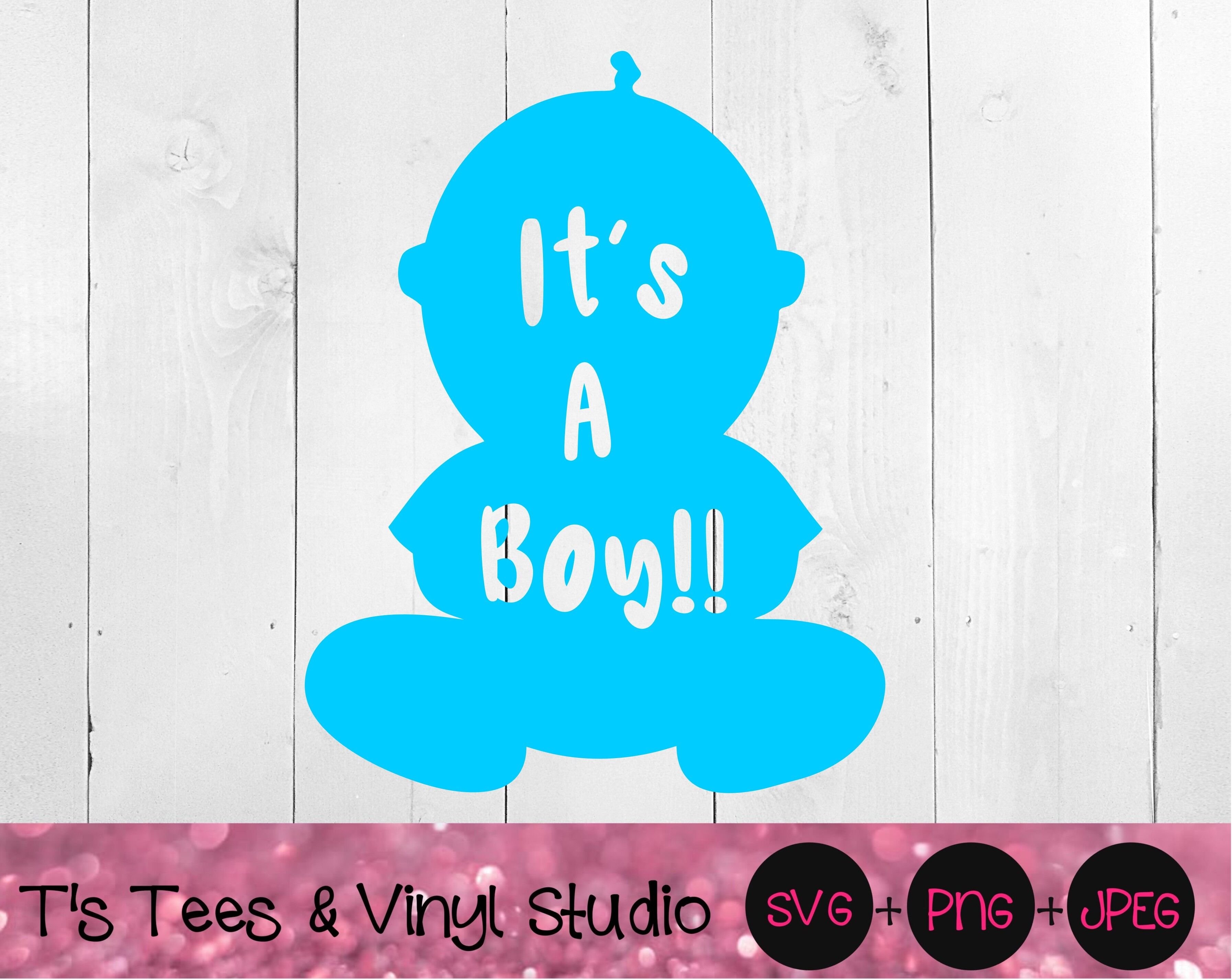 It S A Boy Svg Blue Svg Black Svg Newborn Baby Svg Baby Shower Svg By T S Tees Vinyl Studio Thehungryjpeg Com