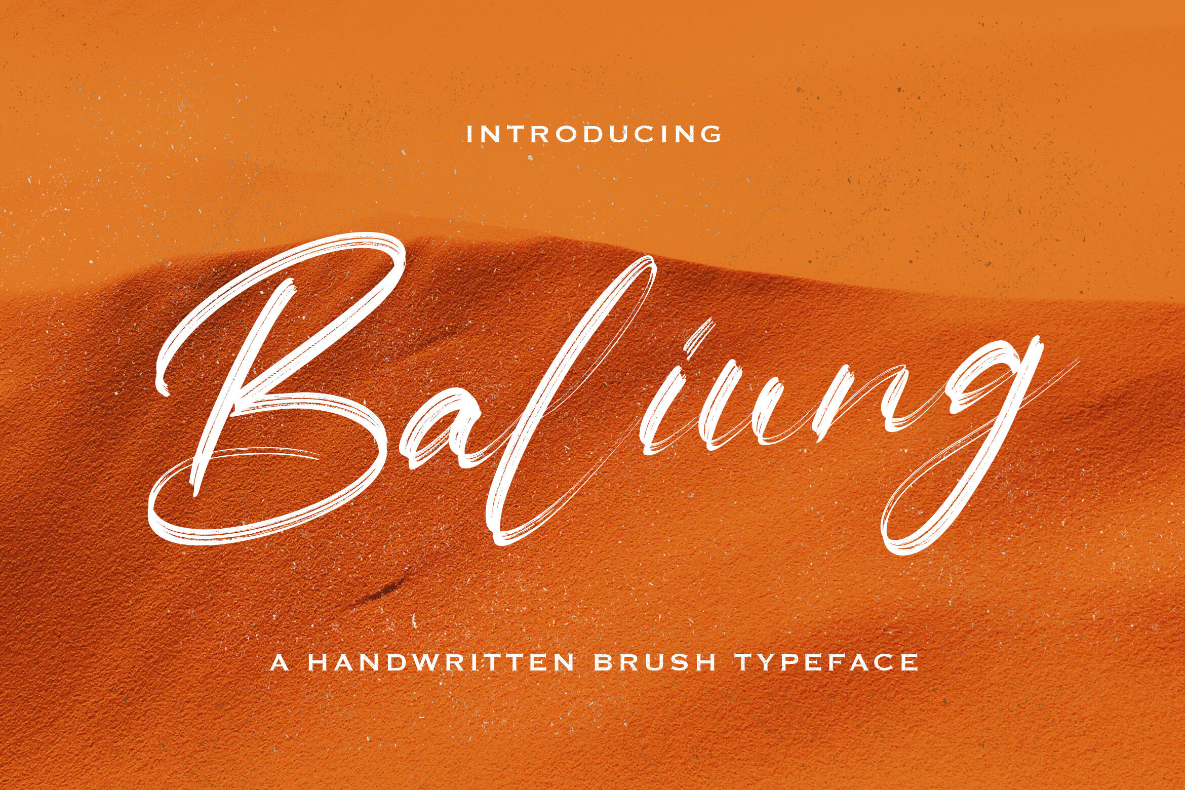 Baliung Handwritten Font By Stringlabs Thehungryjpeg Com