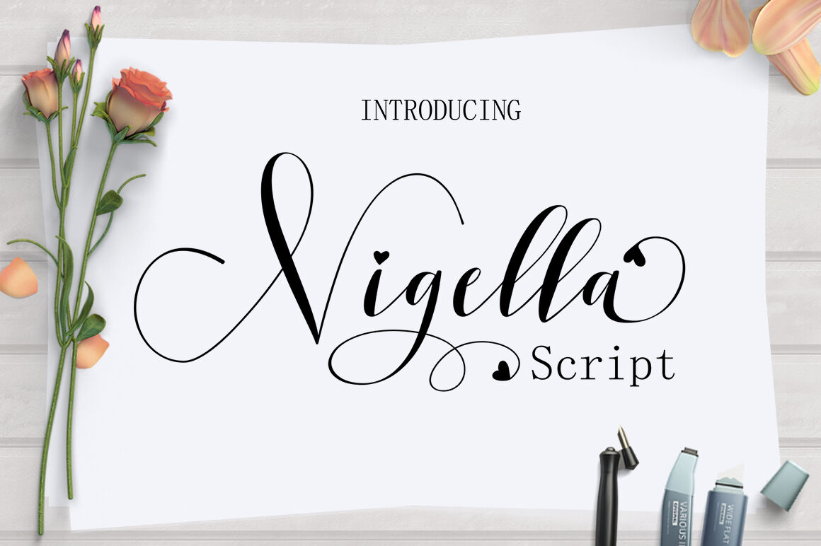 Nigella Script By Keren Studio Thehungryjpeg Com