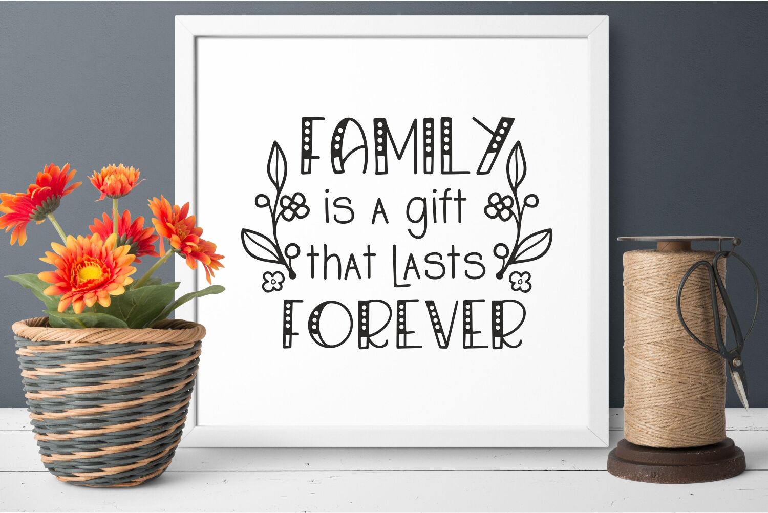 Download Family Is A Gift That Lasts Forever Svg Family Quote Clipart By Zoya Miller Svg Thehungryjpeg Com
