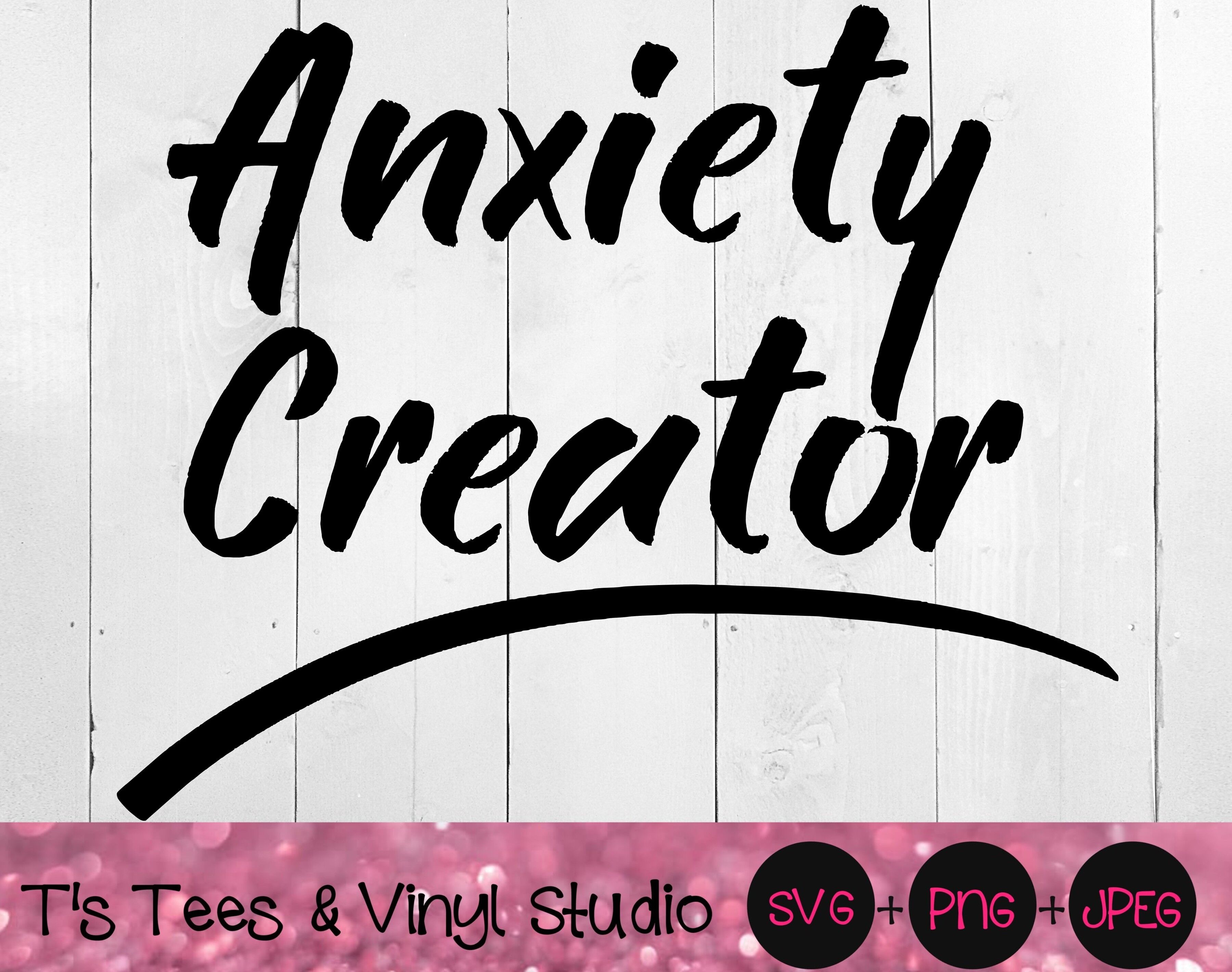 Anxiety Svg Creator Svg Anxiety Creator Svg Mental Health Svg Nerv By T S Tees Vinyl Studio Thehungryjpeg Com