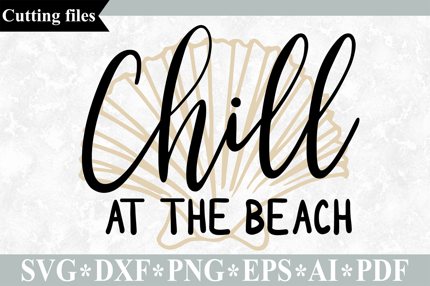 Chill at the beach SVG cut file, Summer SVG, Beach SVG By VR Digital ...