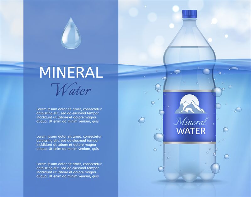 Download Plastic Water Bottle Mockup Front View Yellowimages