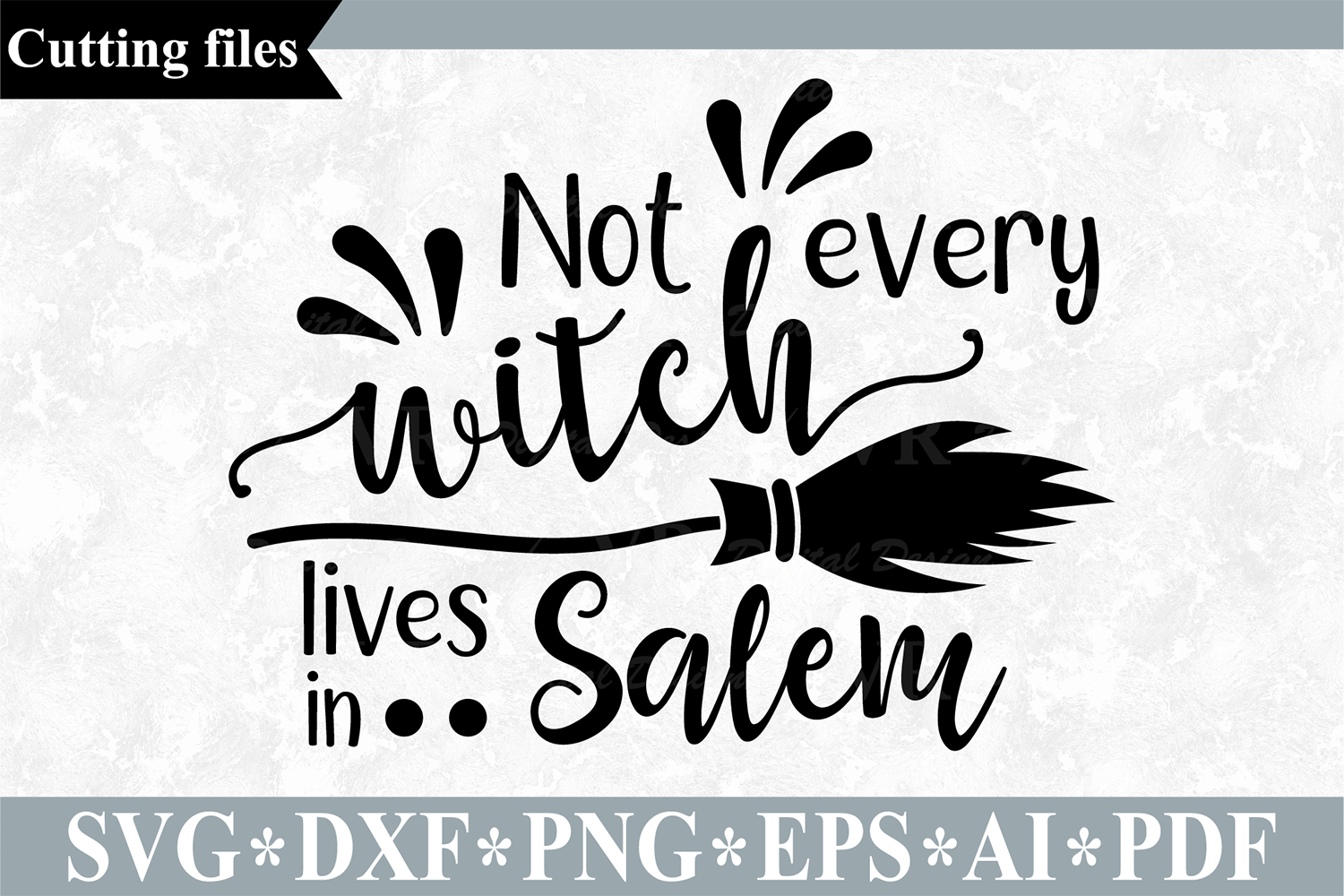 Not Every Witch Lives In Salem Svg Halloween Cut File By Vr Digital Design Thehungryjpeg Com