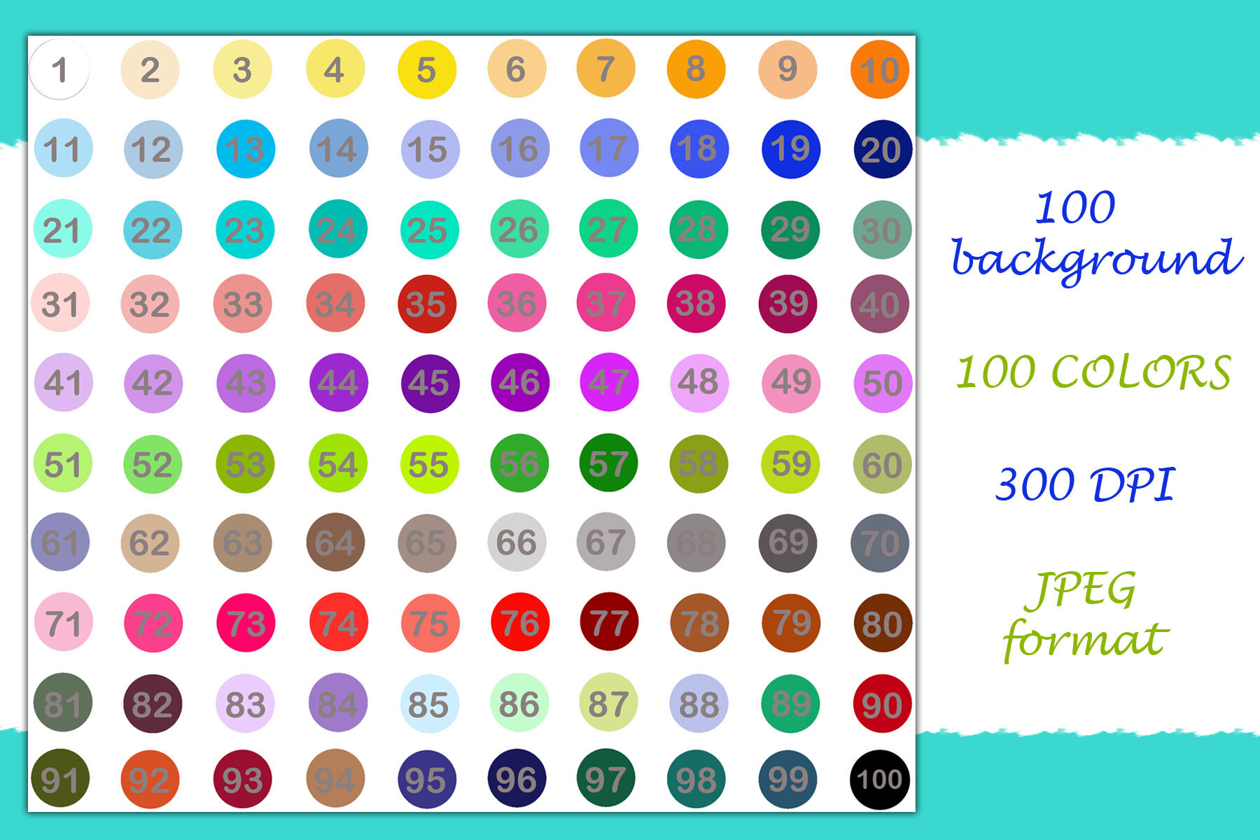 Geometric Pattern 100 Colors 37 By Sweetdesign Thehungryjpeg Com