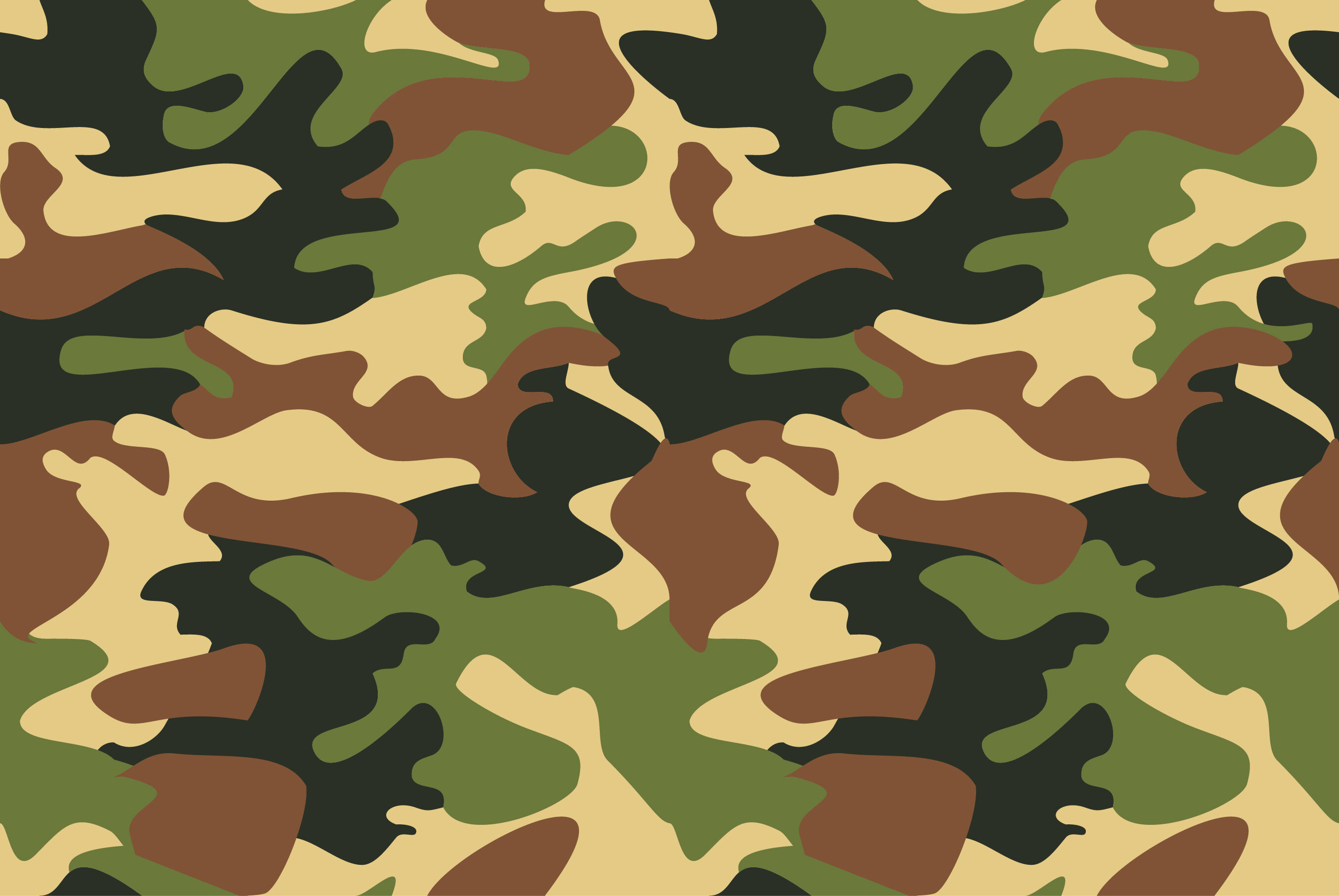 Camouflage Template Printable Birthday Cards