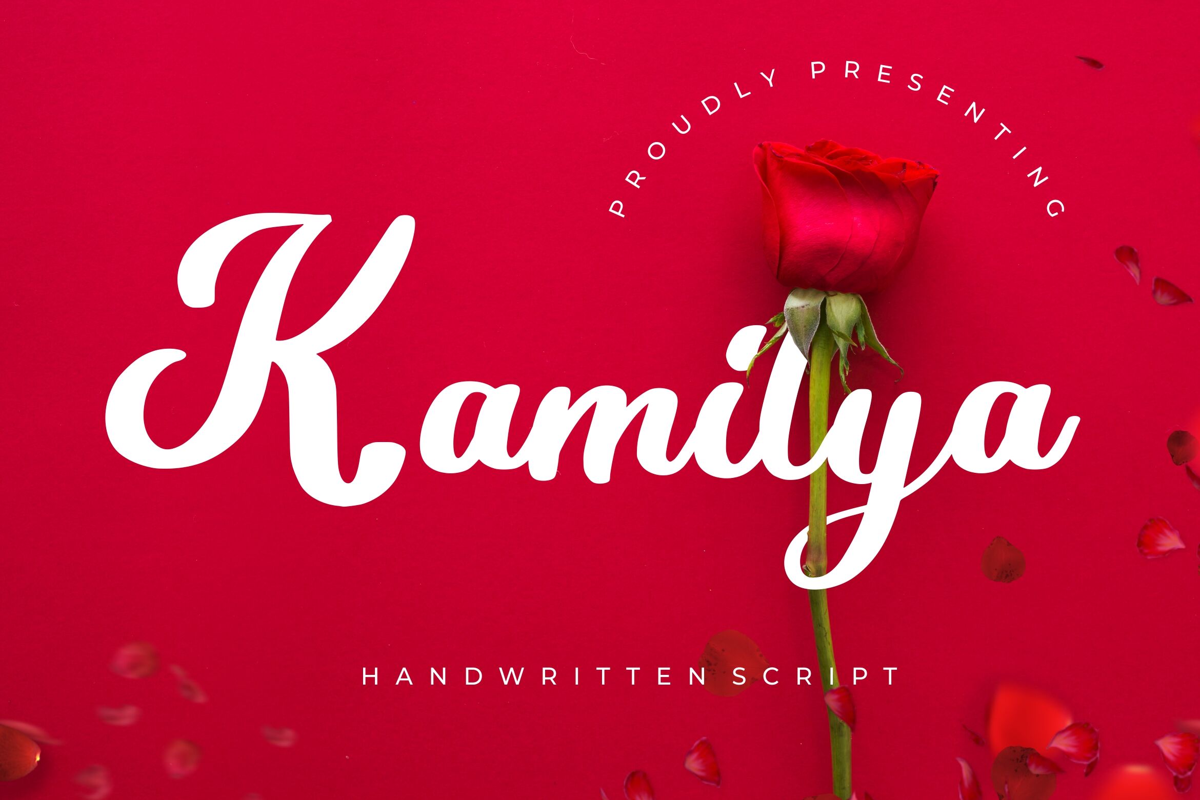Kamilya Handwritten Script By Creatype Studio Thehungryjpeg Com