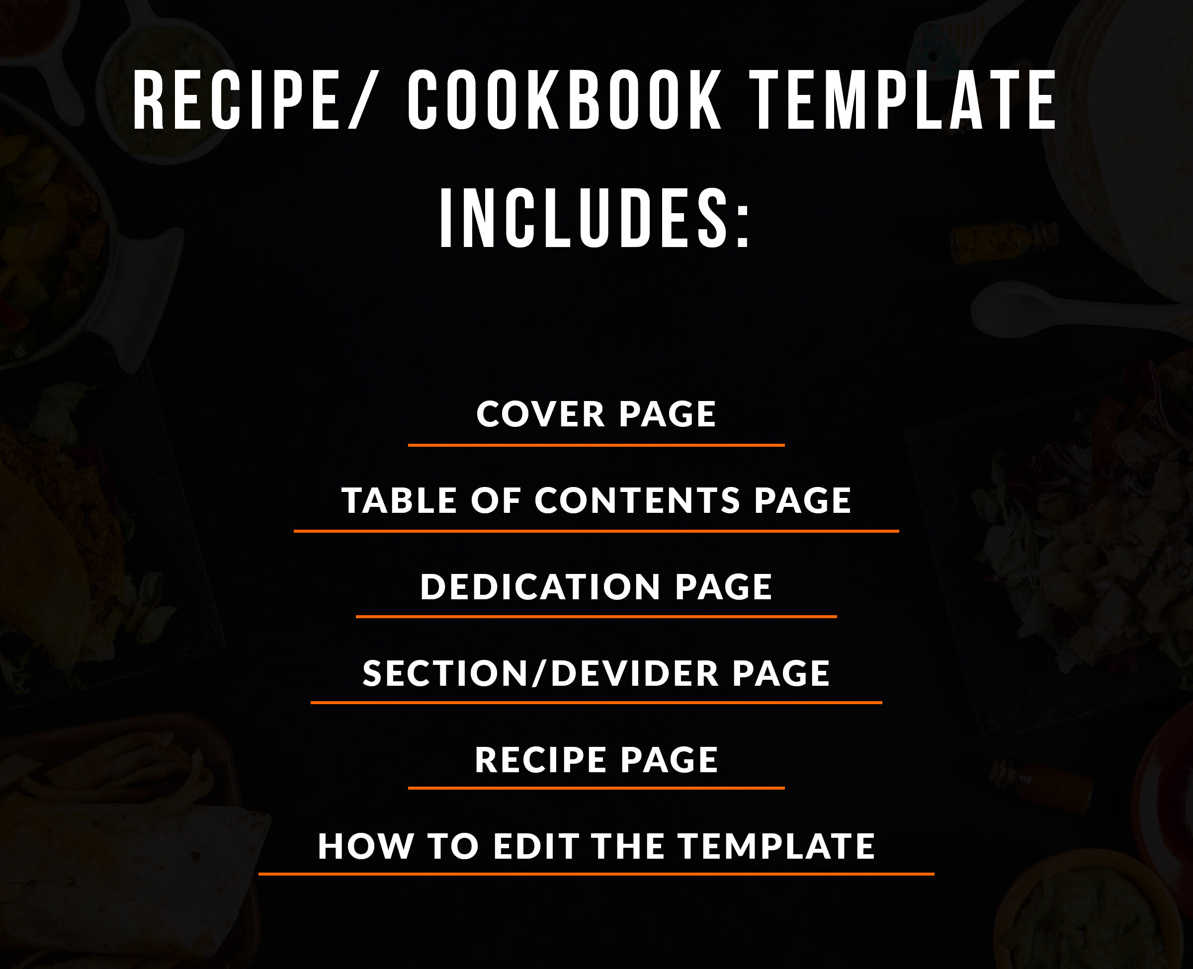 Recipe Book Cook Book By Designscozy Thehungryjpeg Com