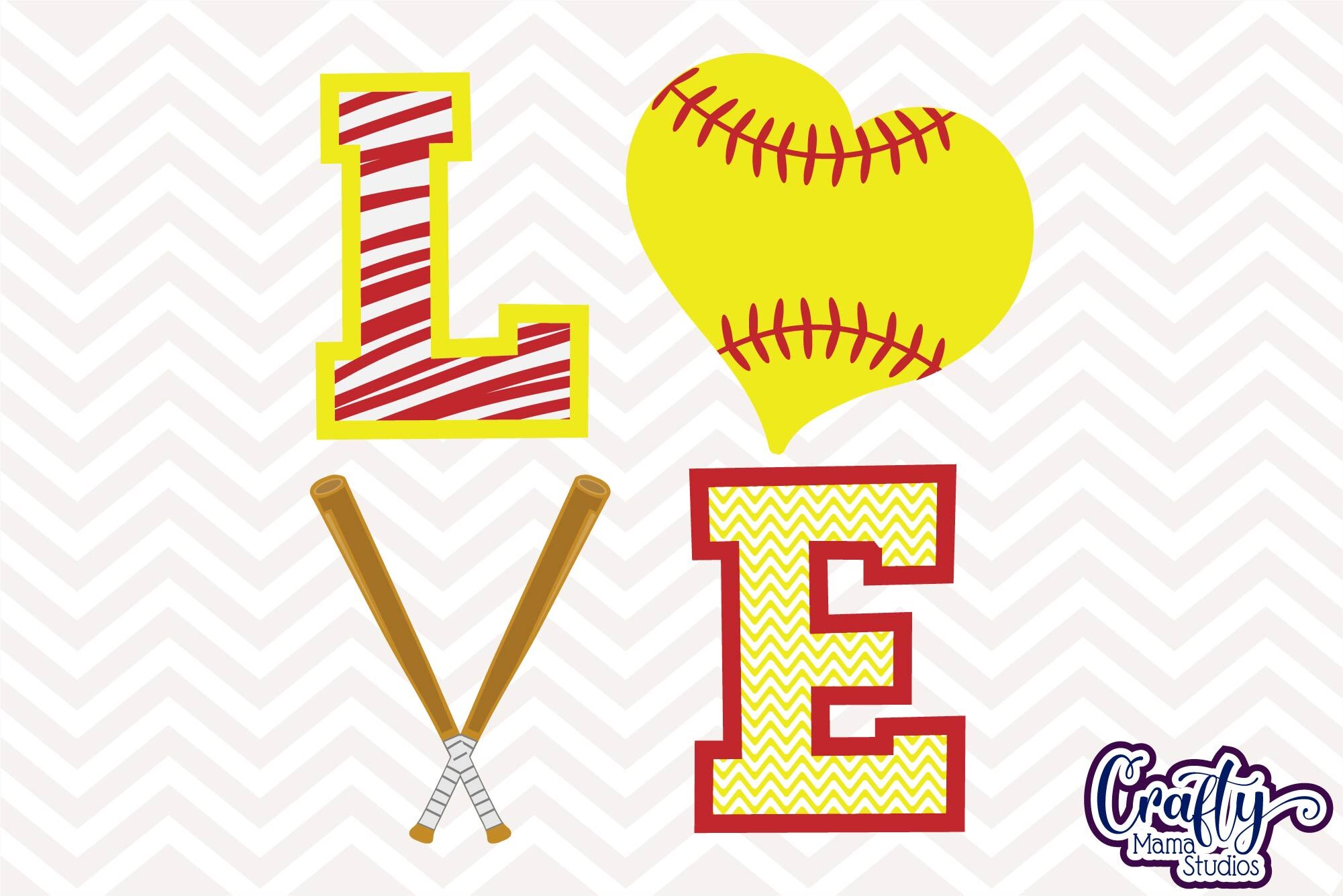 Free Free 128 Love Softball Svg SVG PNG EPS DXF File