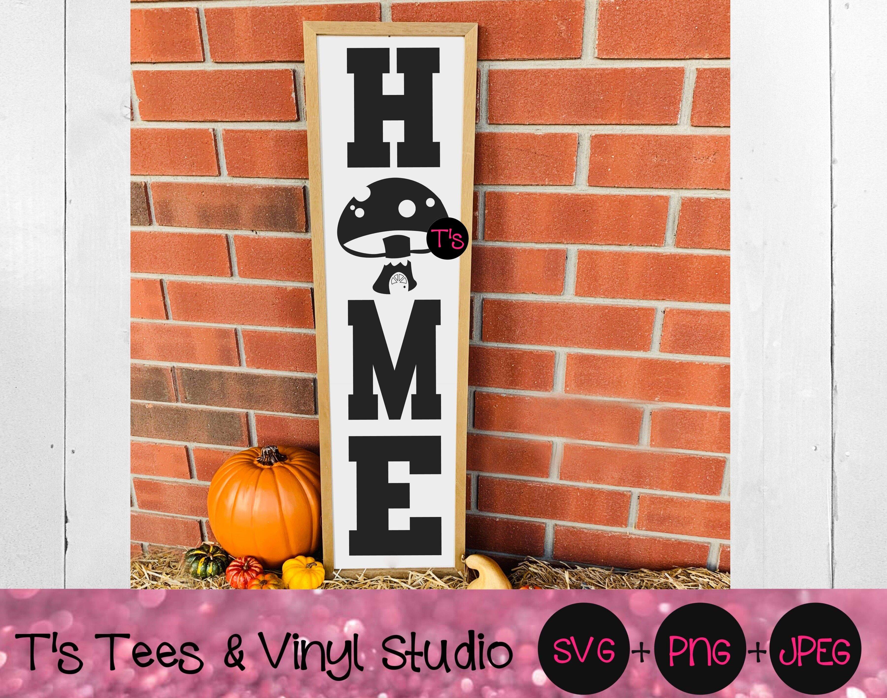 Download Home Svg Mushroom Svg Gnome Home Svg Welcome Svg Porch Sign Svg S By T S Tees Vinyl Studio Thehungryjpeg Com