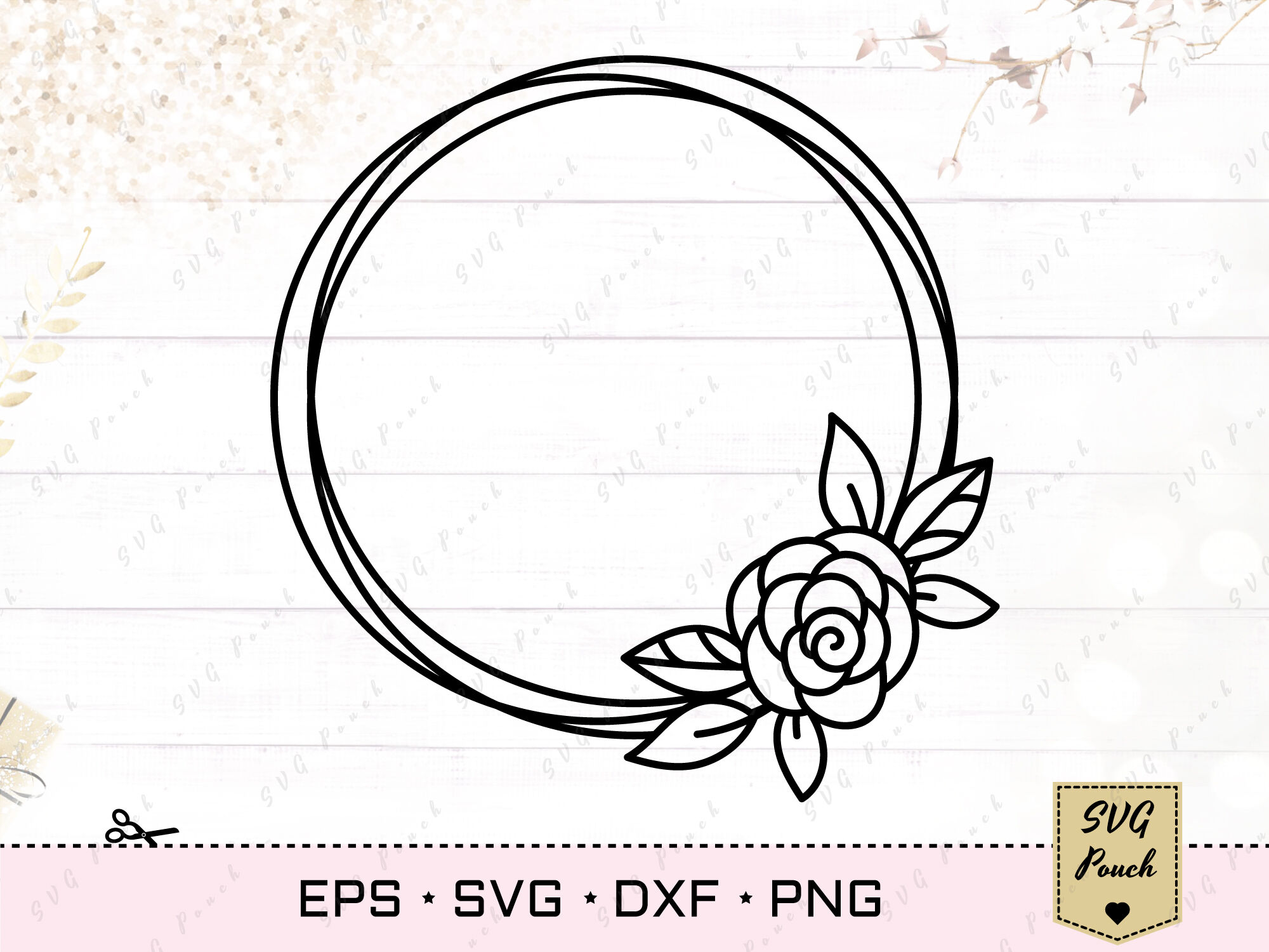 Free Free 113 Vector Flower Wreath Svg SVG PNG EPS DXF File