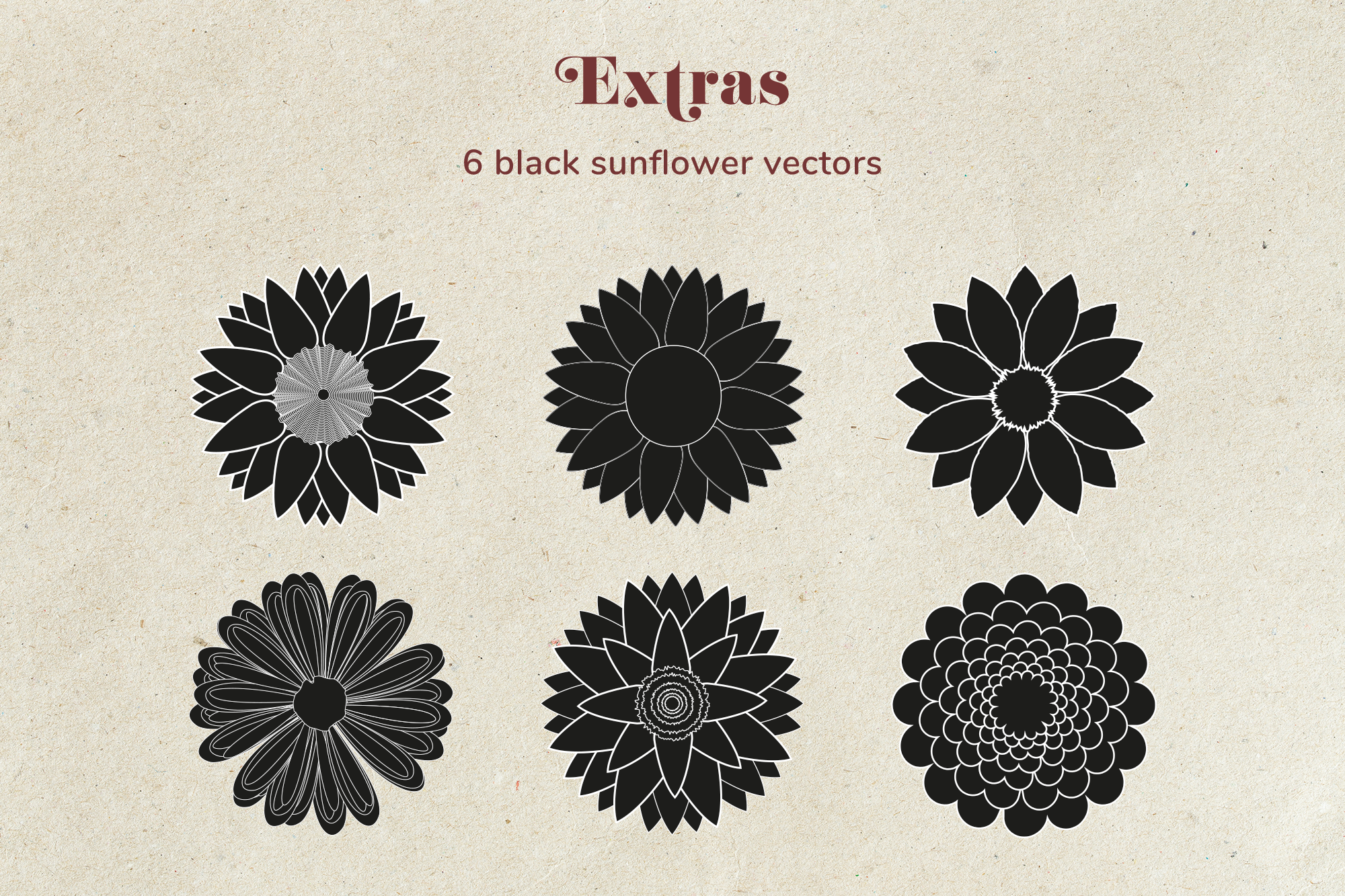 Free Free 216 Vector Sunflower Svg SVG PNG EPS DXF File
