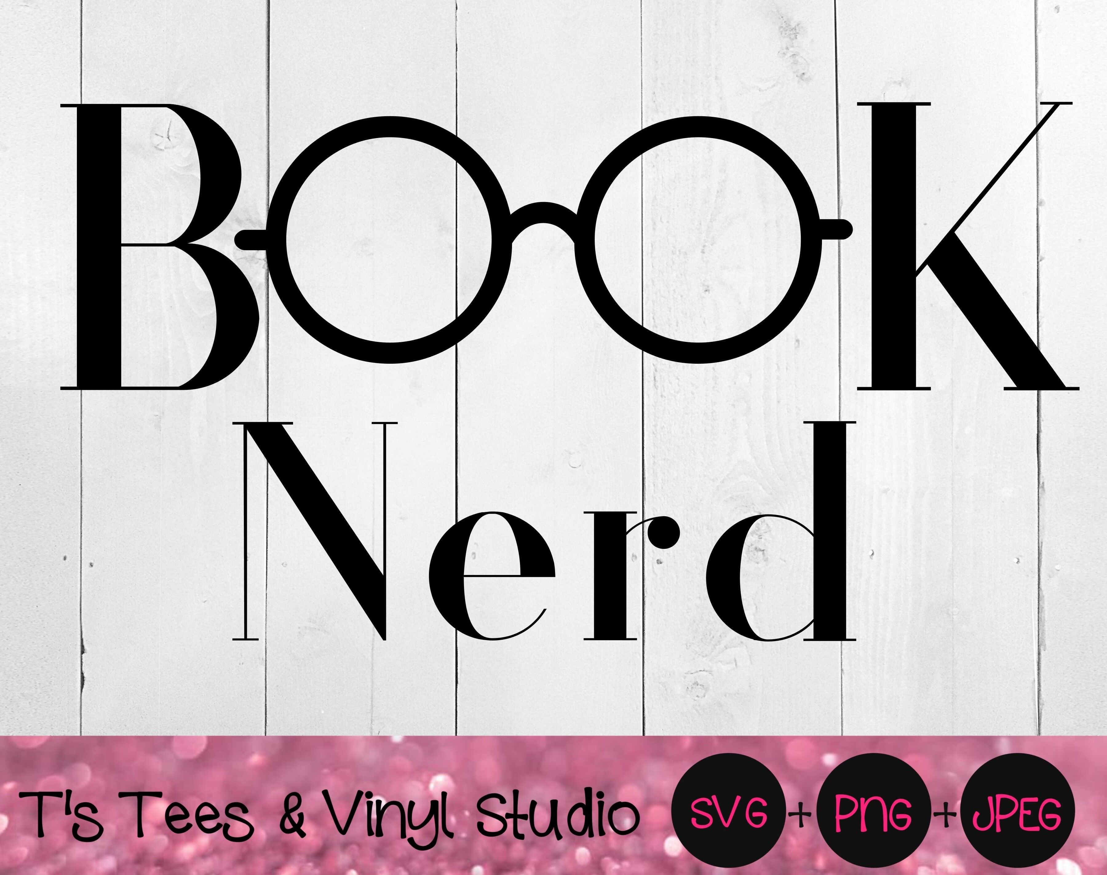 Download Book Nerd Svg