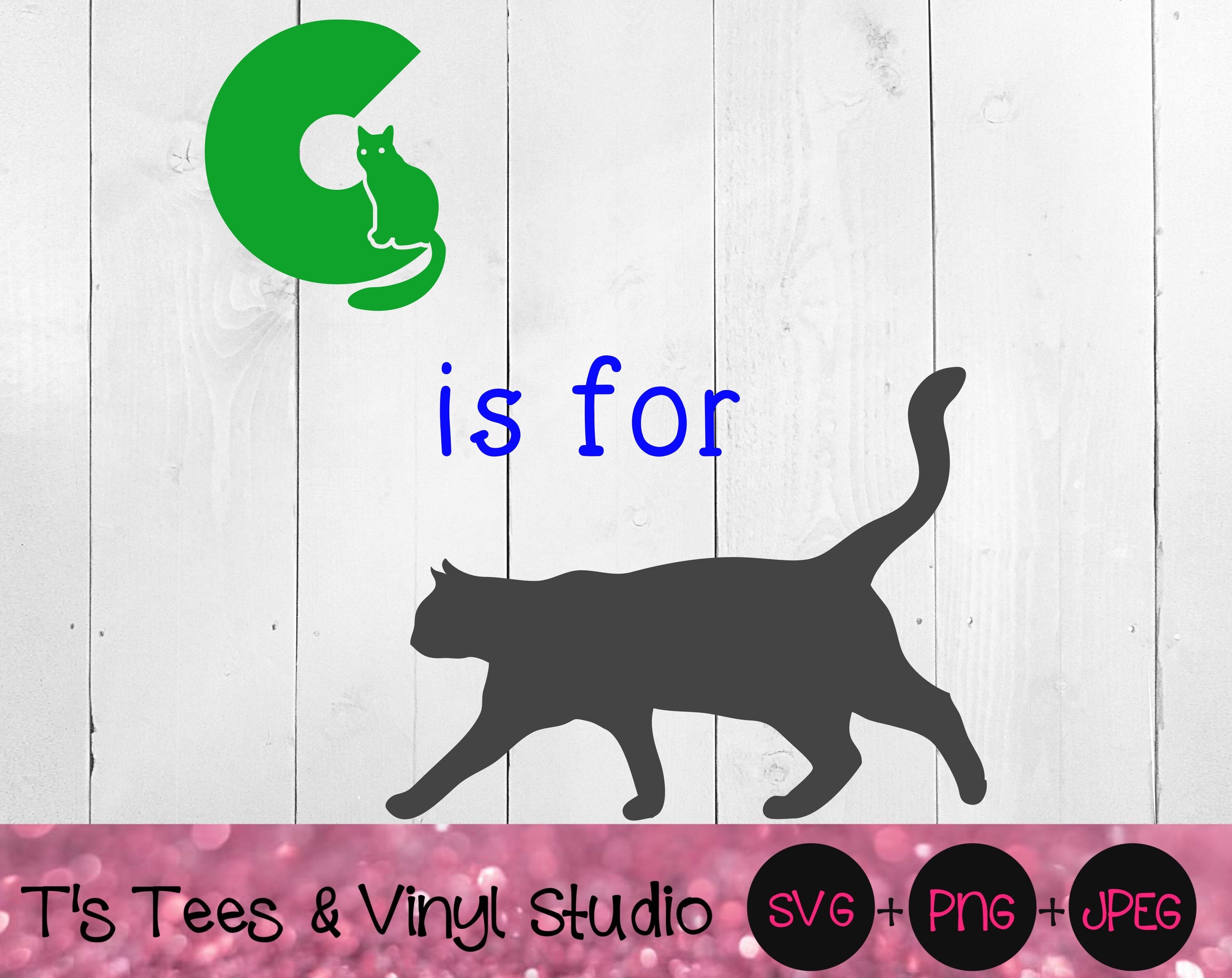 Cat Svg Letter Svg Baby Svg C Is For Cat Svg Learning Svg Cat Png By T S Tees Vinyl Studio Thehungryjpeg Com