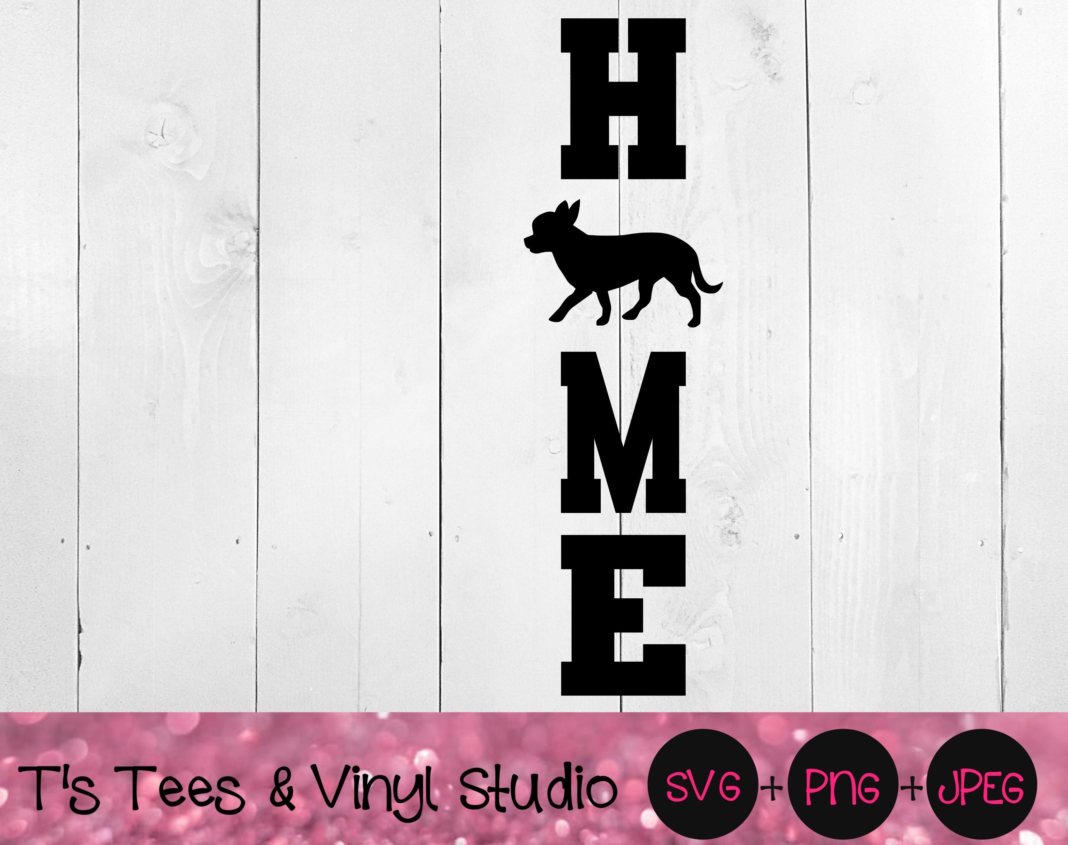 Chihuahua Svg Home Svg Welcome Svg Porch Sign Svg Chihuahua Sign S By T S Tees Vinyl Studio Thehungryjpeg Com