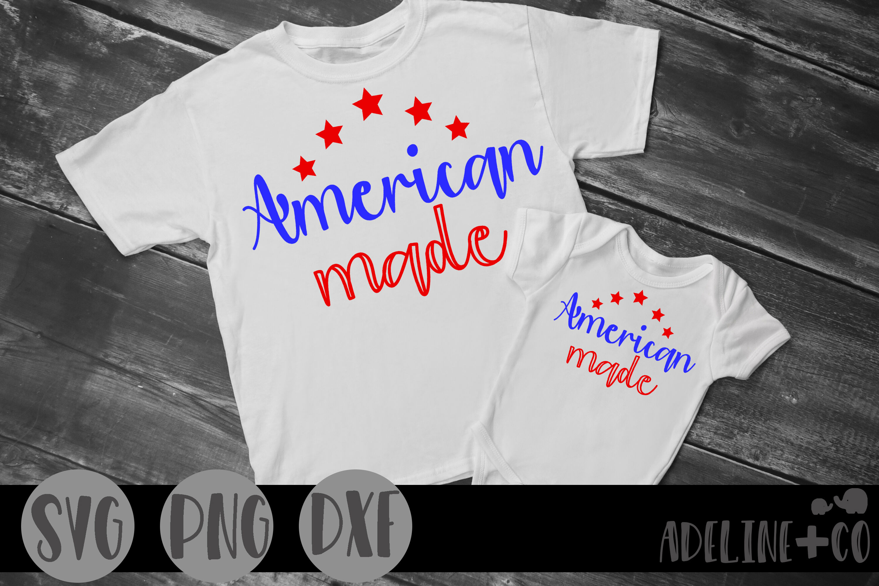 American made SVG, PNG, DXF By Adeline&co | TheHungryJPEG