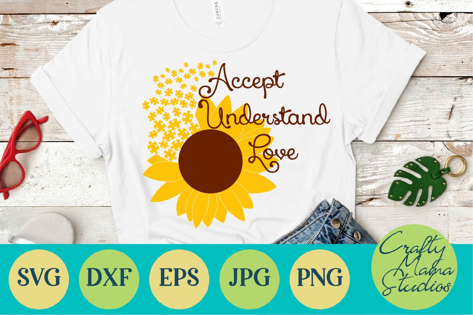 Free Free 207 Sunflower Autism Svg SVG PNG EPS DXF File
