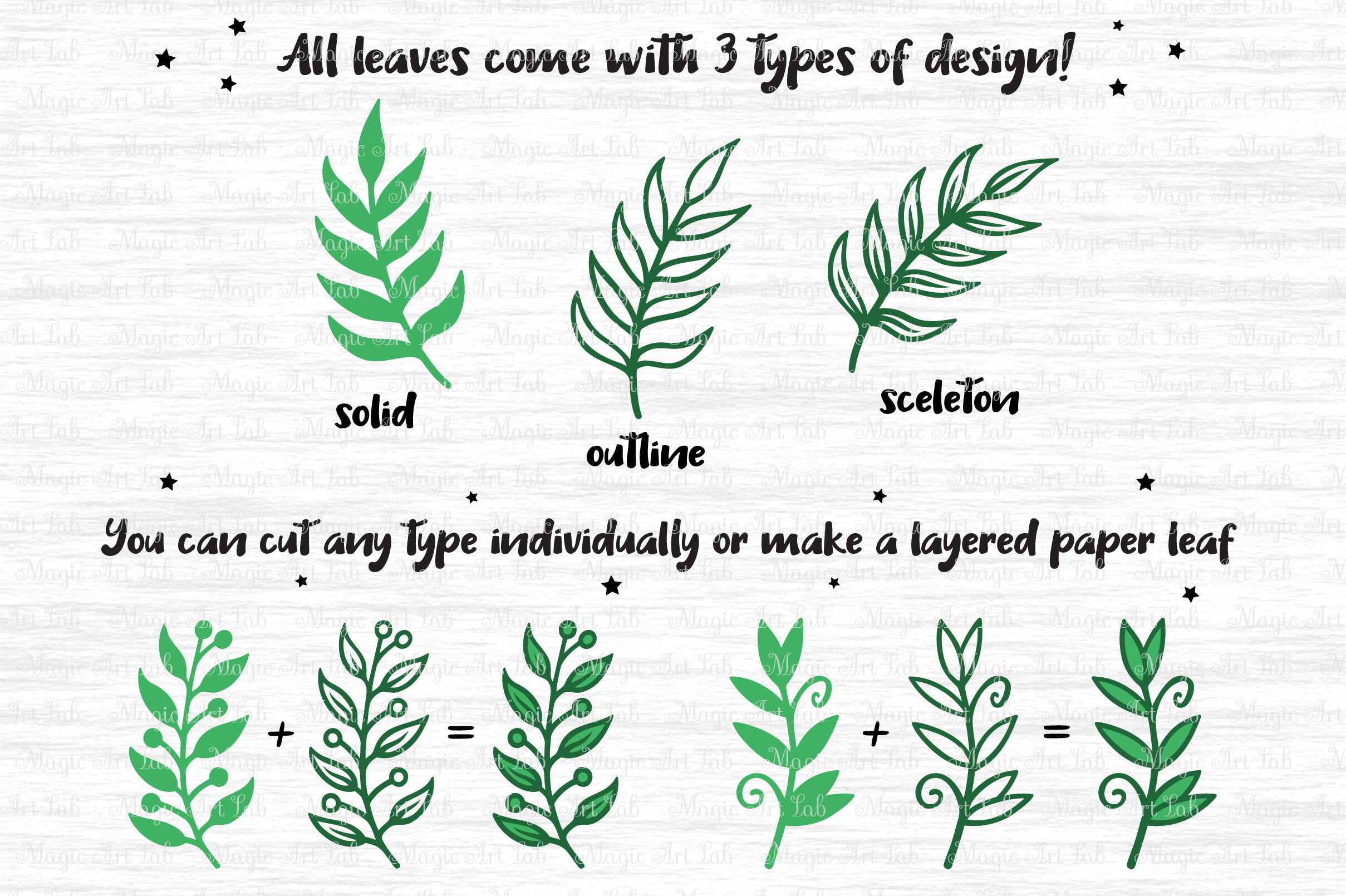 Paper Leaves Svg Leaf Svg Leaves Svg File Leaves Bundle Cricut By Magicartlab Thehungryjpeg Com