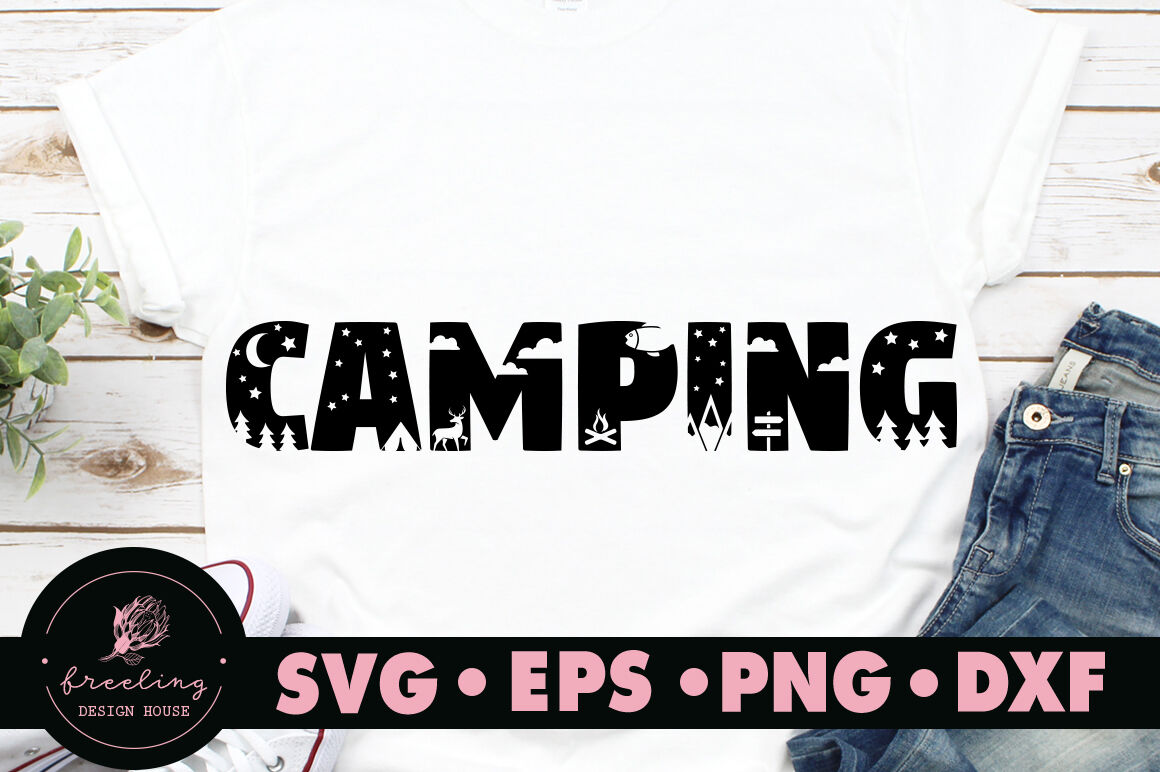 Download Camping SVG By Freeling Design House | TheHungryJPEG.com