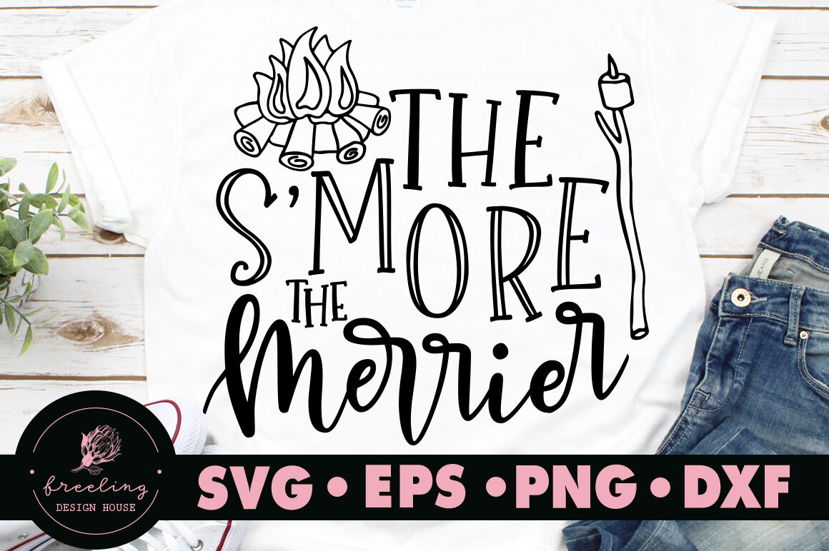 The Smore The Merrier Svg By Freeling Design House Thehungryjpeg Com