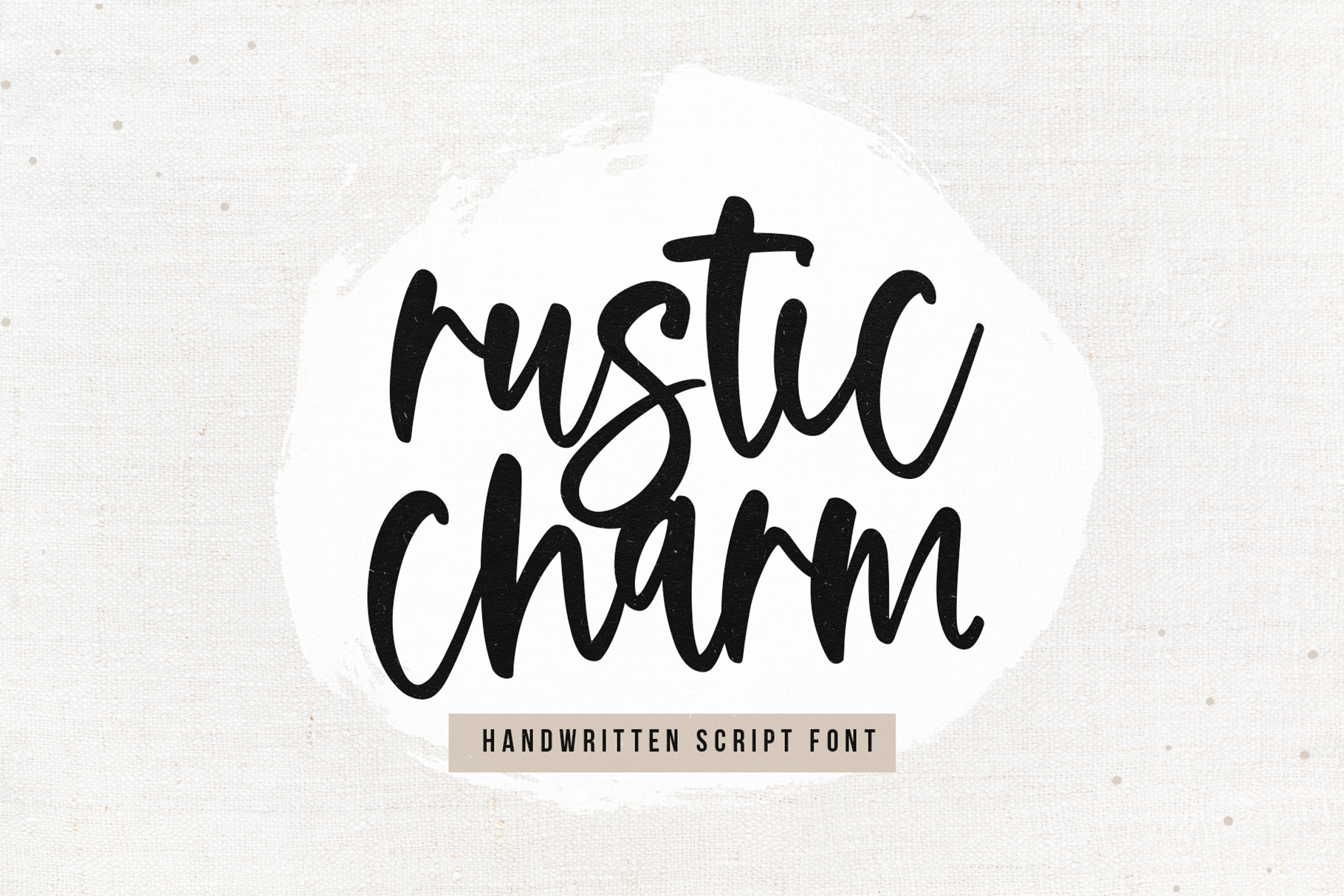 Rustic Charm Handwritten Script Font By Ka Designs Thehungryjpeg Com