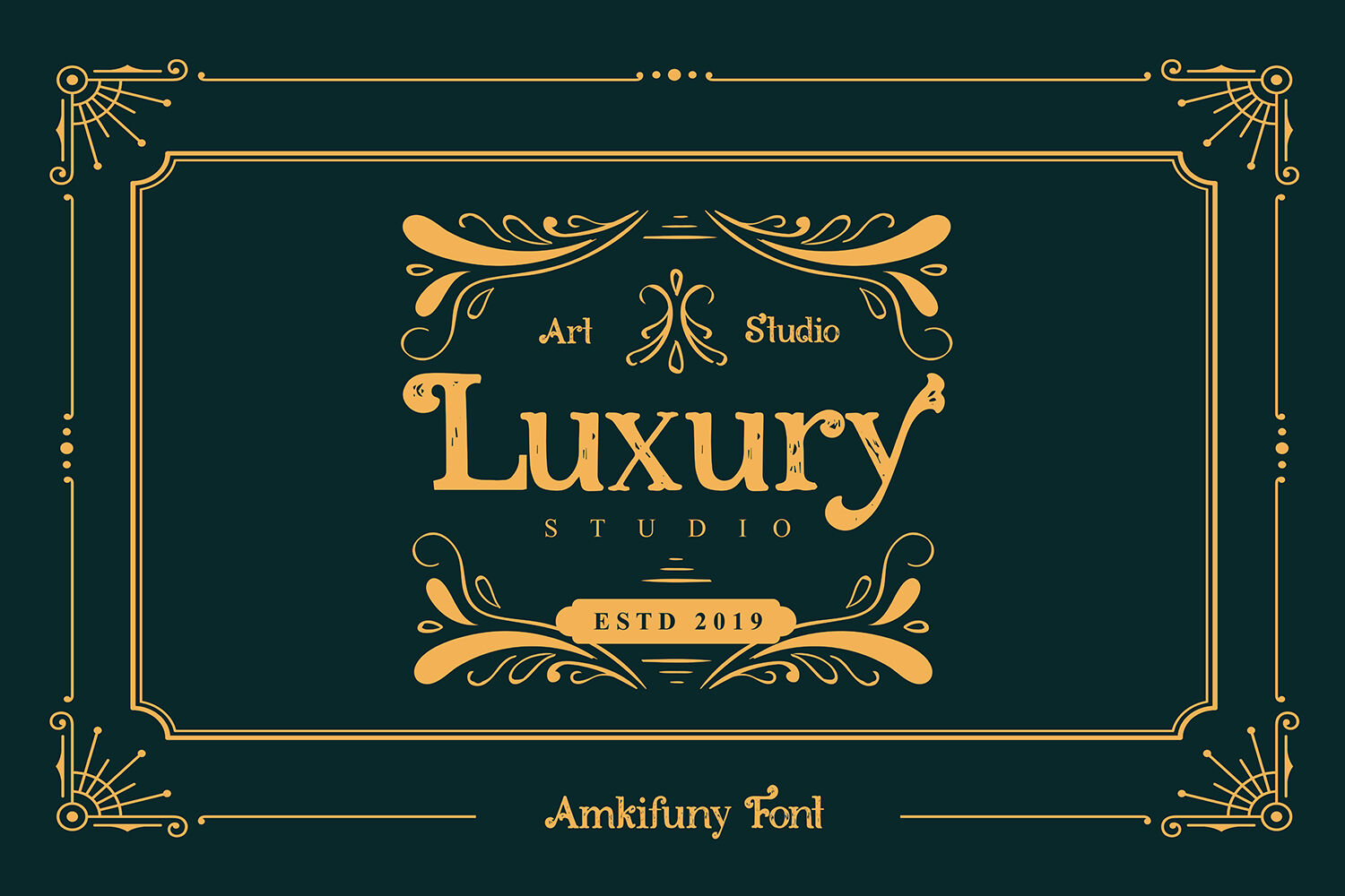 Amkifuny New Brush Serif Display Font Typeface By Maulana Creative Thehungryjpeg Com
