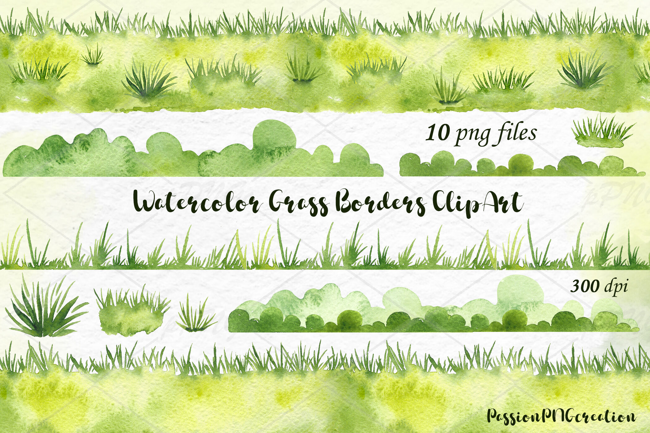 grass clip art border
