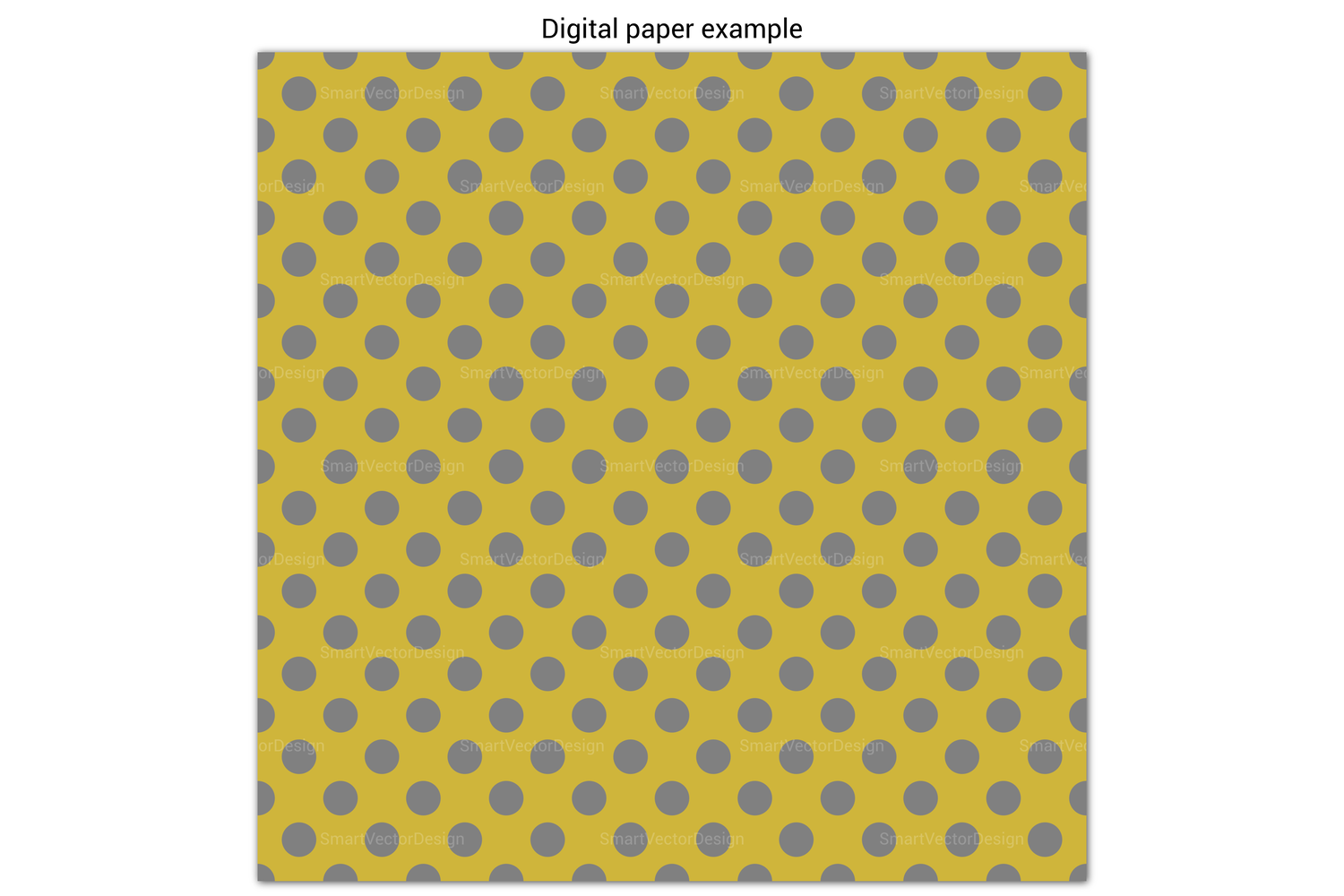 Seamless Very Large Polka Dot Pattern Paper-250 Colors on BG By  SmartVectorDesign
