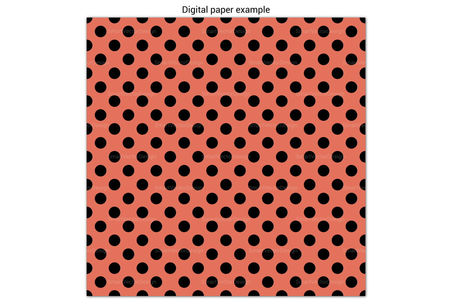 Seamless Medium Polka Dot Paper - 250 Colors with Pattern By  SmartVectorDesign