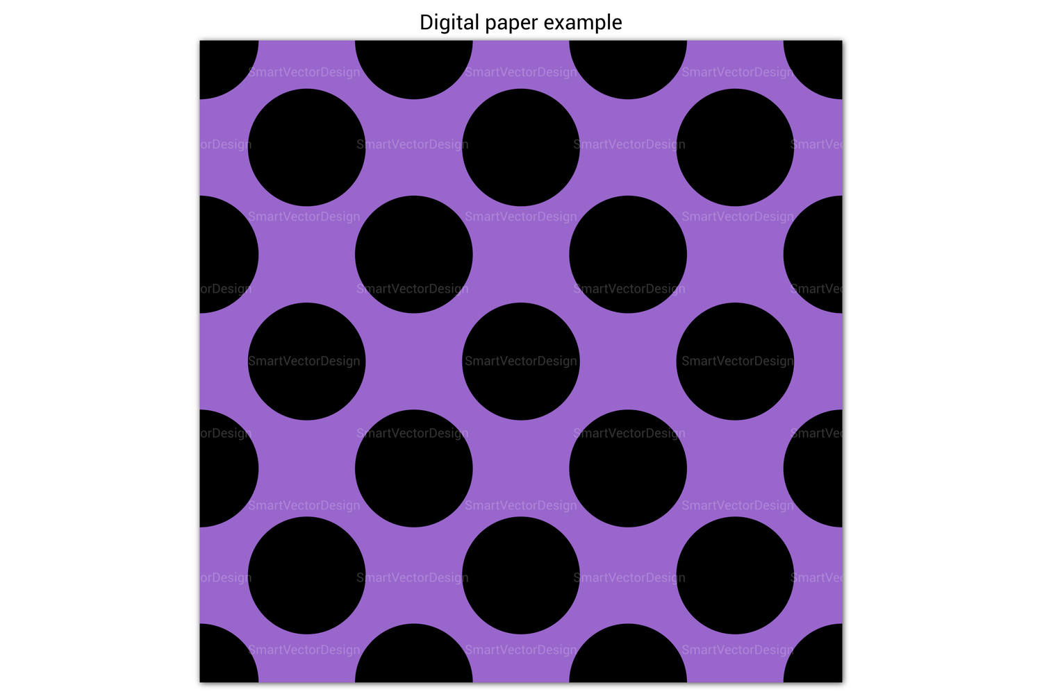 8 Designs 300 DPI Black and Red Polka Dot Patterns Polka Dot Digital Pattern Digital Download Seamless Digital Paper