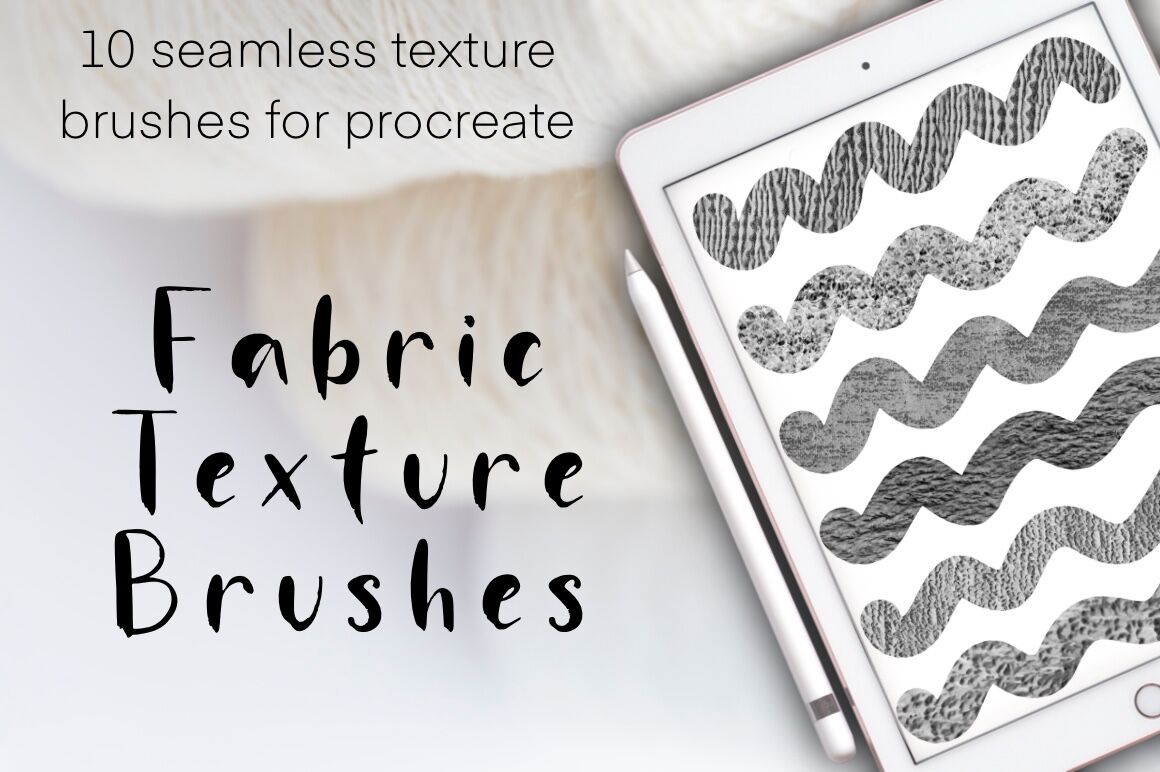 free fabric texture brushes procreate