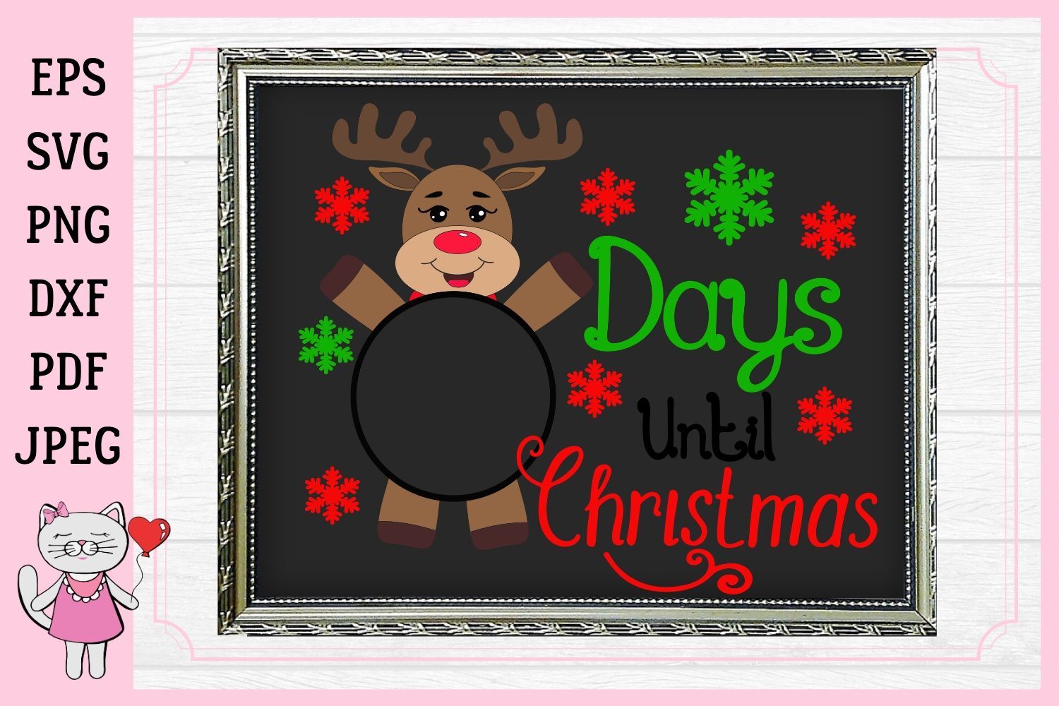 Download Days Until Christmas Svg Christmas Countdown By Magic World Of Design Thehungryjpeg Com