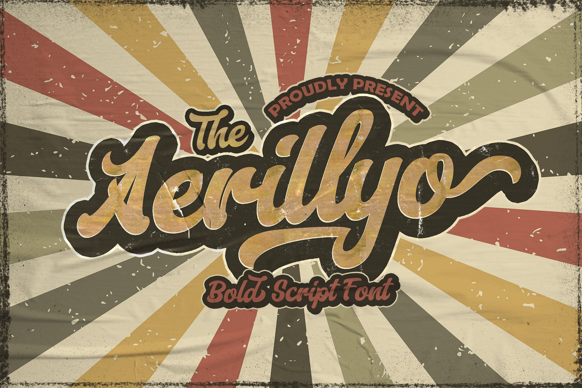Aerillyo - Retro Bold Script Font By StringLabs | TheHungryJPEG