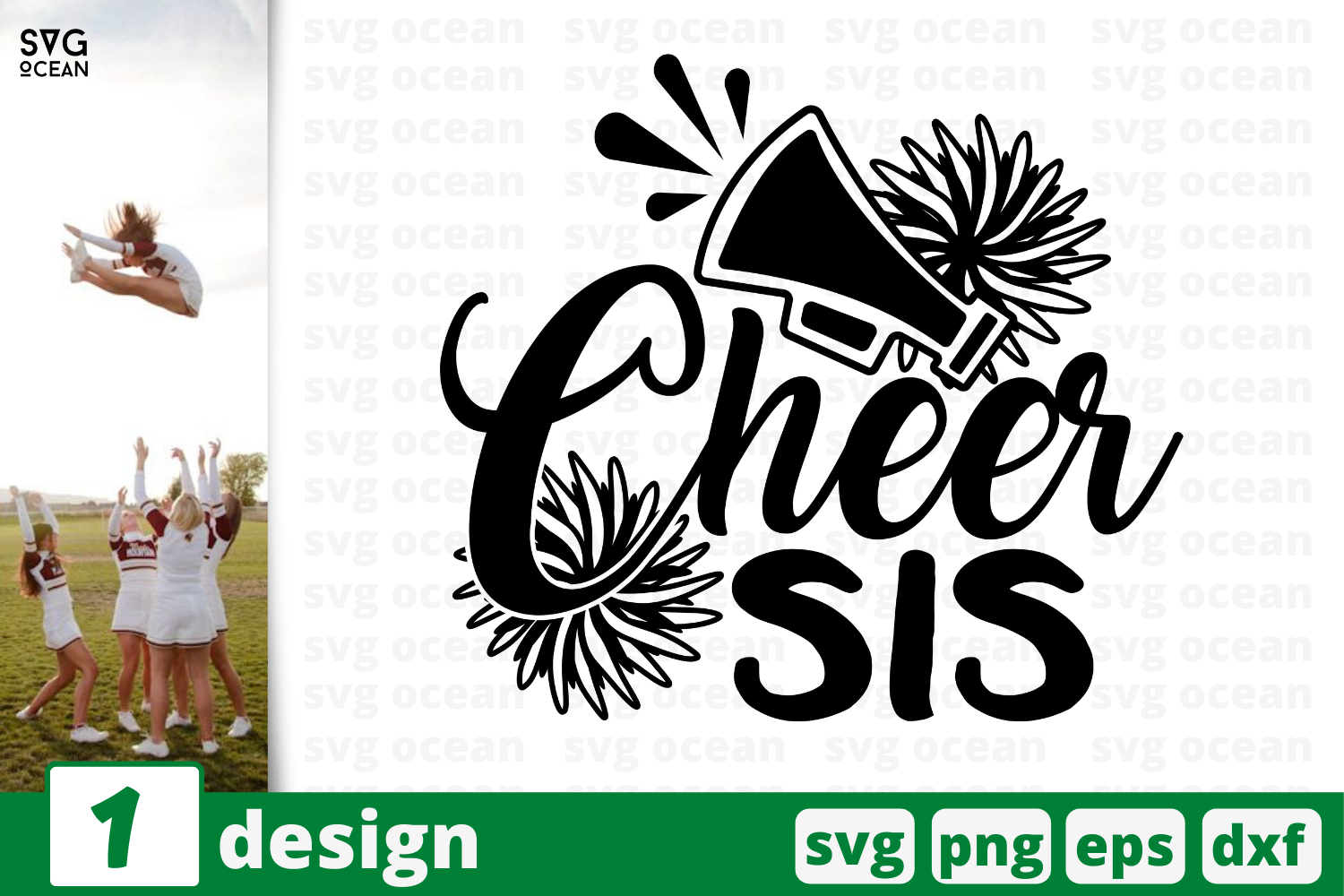 1 Cheer Sis Cheer Quote Cricut Svg By Svgocean Thehungryjpeg